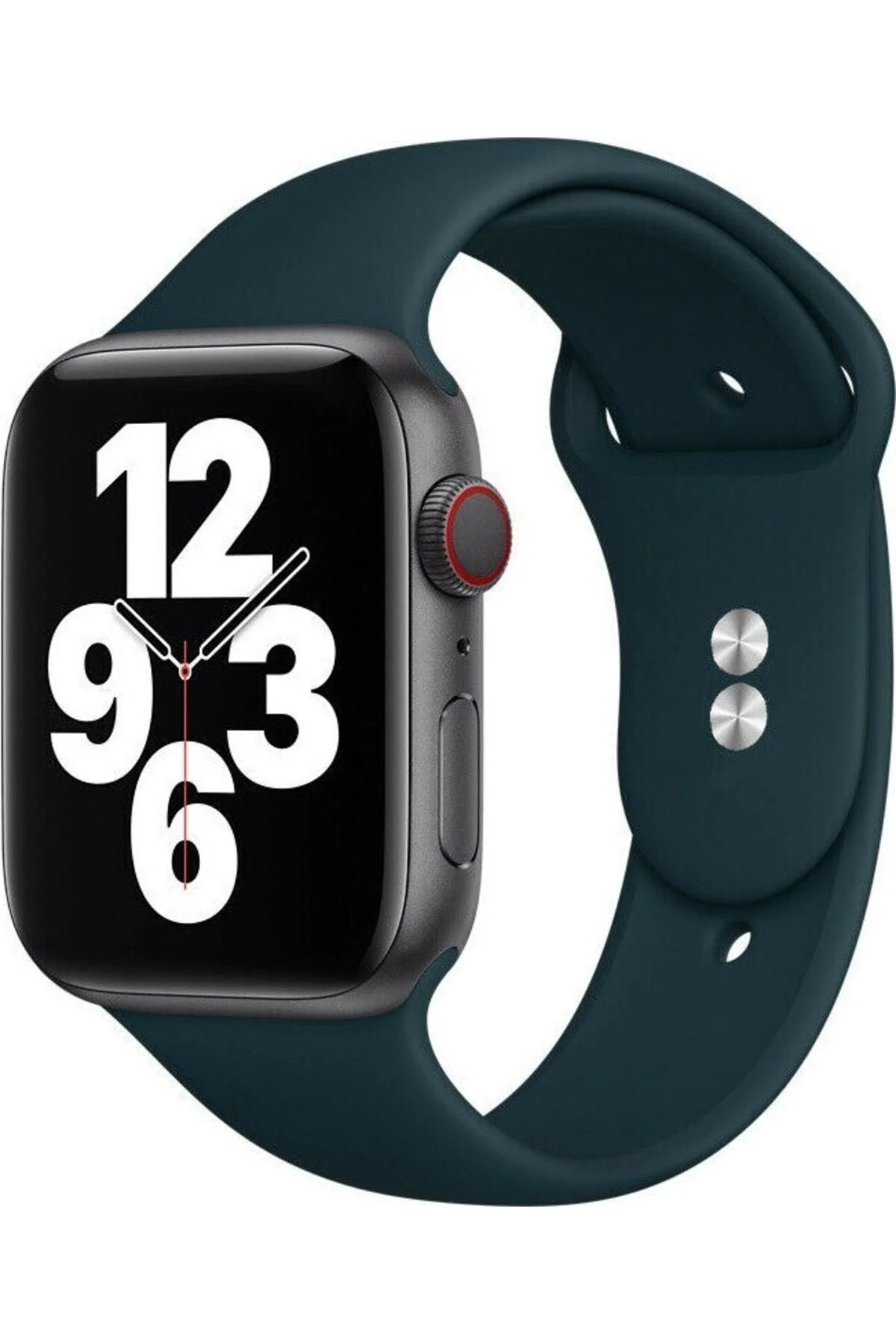 Apple 8 Series Watch Uyumluultra 45 Mm Klasik Sililkon Kordon