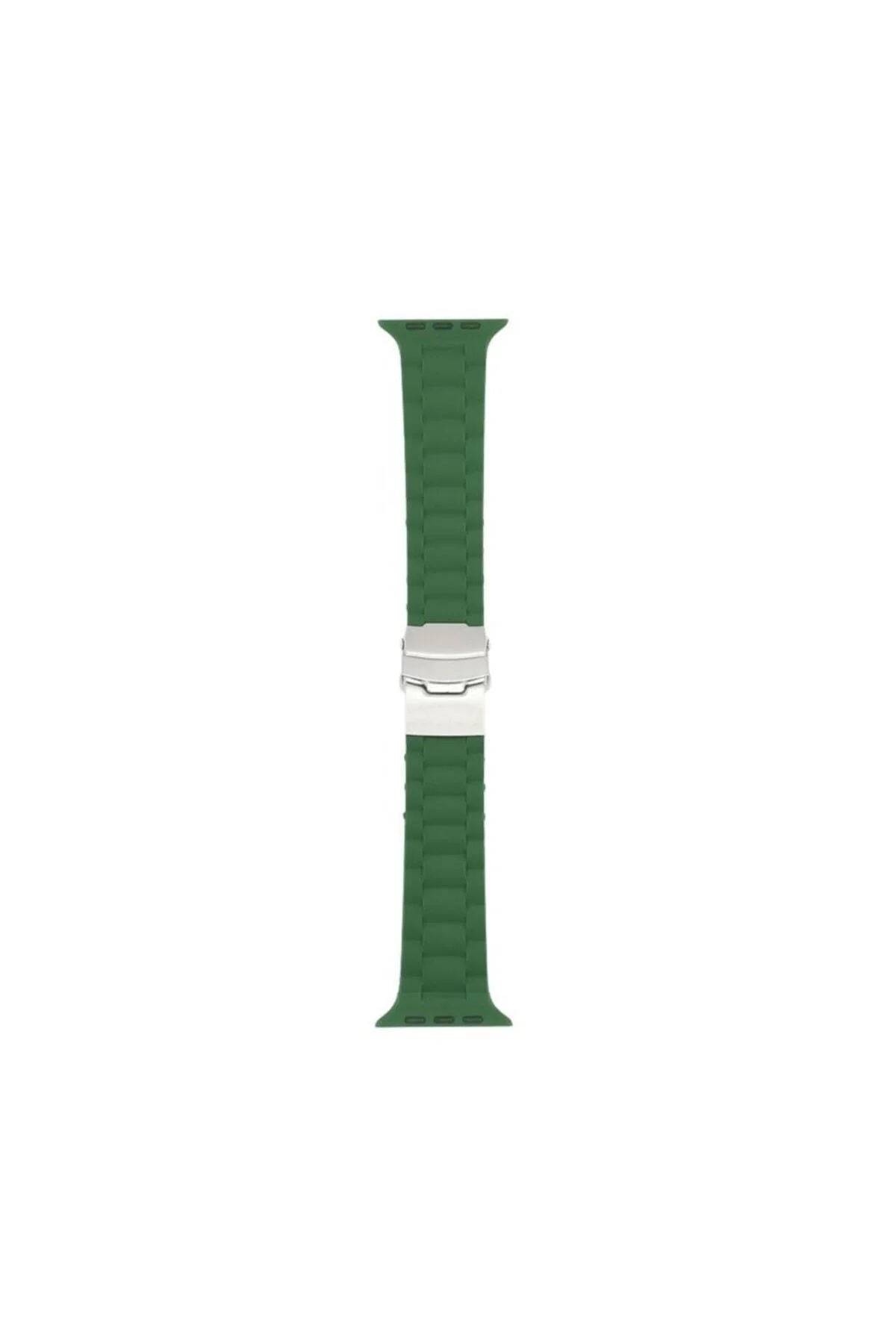 Apple Watch Uyumlu4 5 6 7 8 Ultra 45mm 44mm 42mm Silikon Bracelet Kordon - pazariz Görsel 2
