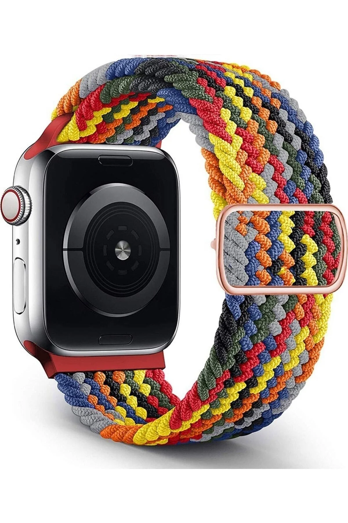 Apple Watch Uyumlu42mm 44mm 45mm 49mm Kordon 1/2/3/4/5/6/se/7/8/ultra Örgü Tokalı Kordon