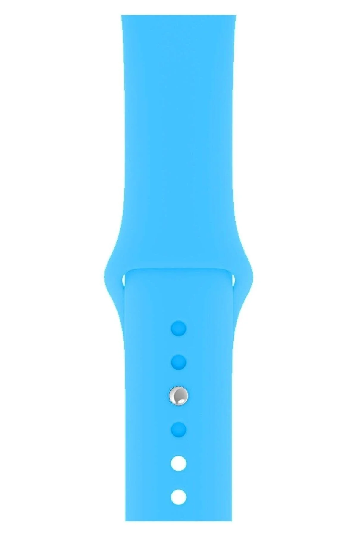 Apple Watch Uyumlu3 4 5 6 7 8 Se 42 44 45mm Kordon Kayış Klasik Kaliteli Silikon