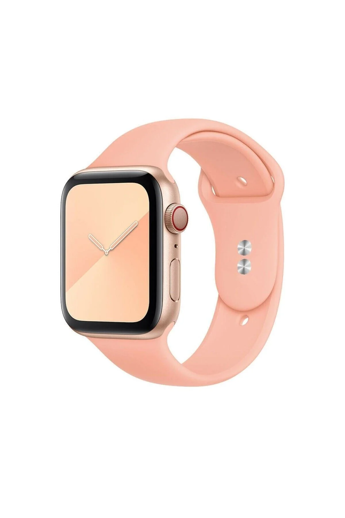 Apple Watch Uyumlu2 3 4 5 6 Se 38 Mm 40 Mm Spor Sililkon Kordon