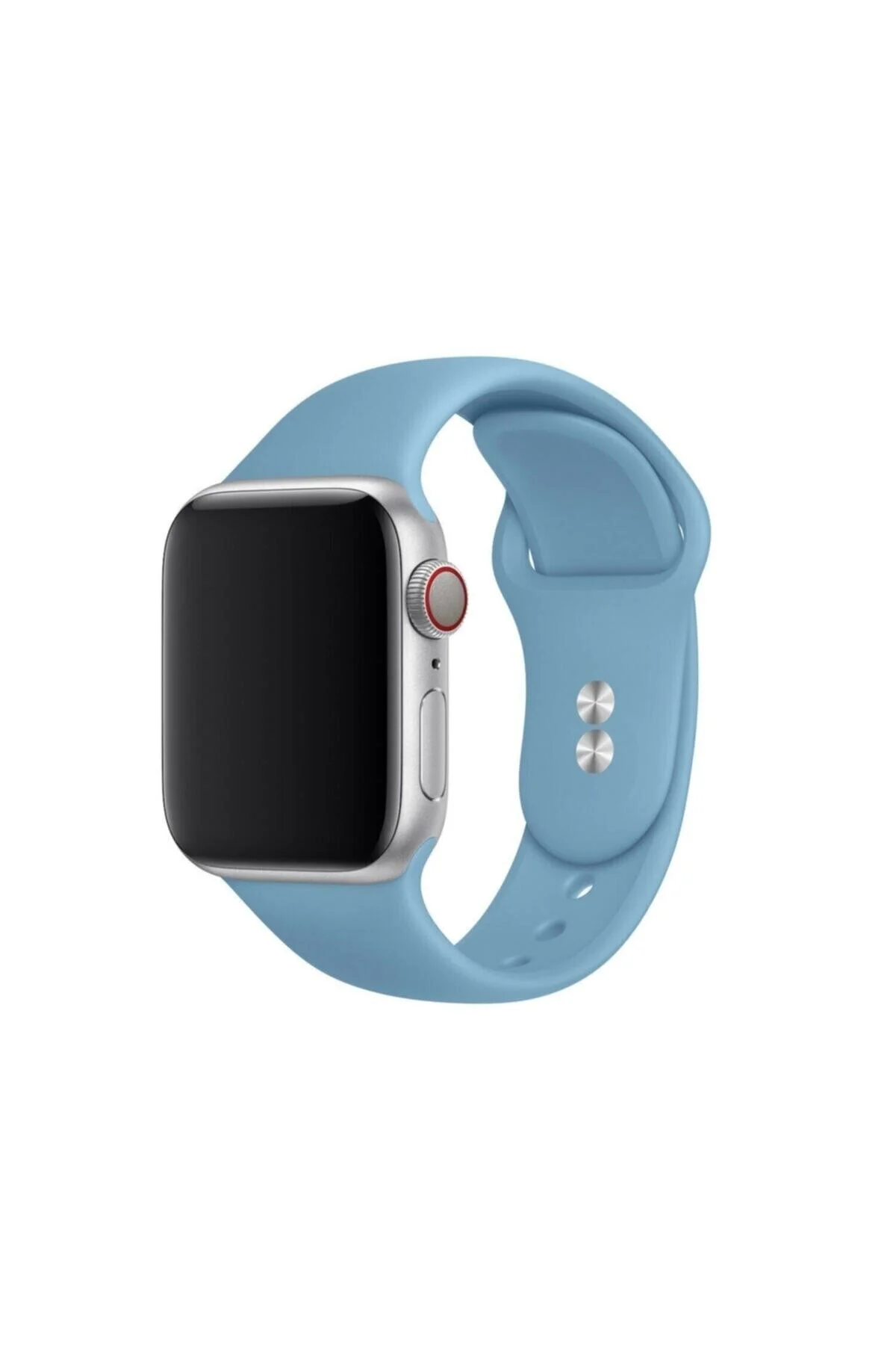 Apple Watch Uyumlu2 3 4 5 6 7 Se 38 Mm 40 Mm Spor Sililkon Kordon