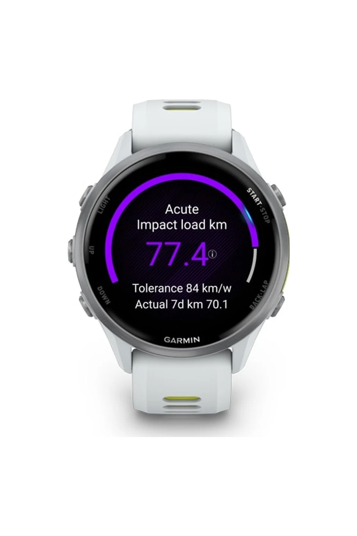 Garmin Forerunner 970 1.4" Titanyum Akıllı Saat (Distribütör Garantili) Beyaz - Garmin Görsel 4