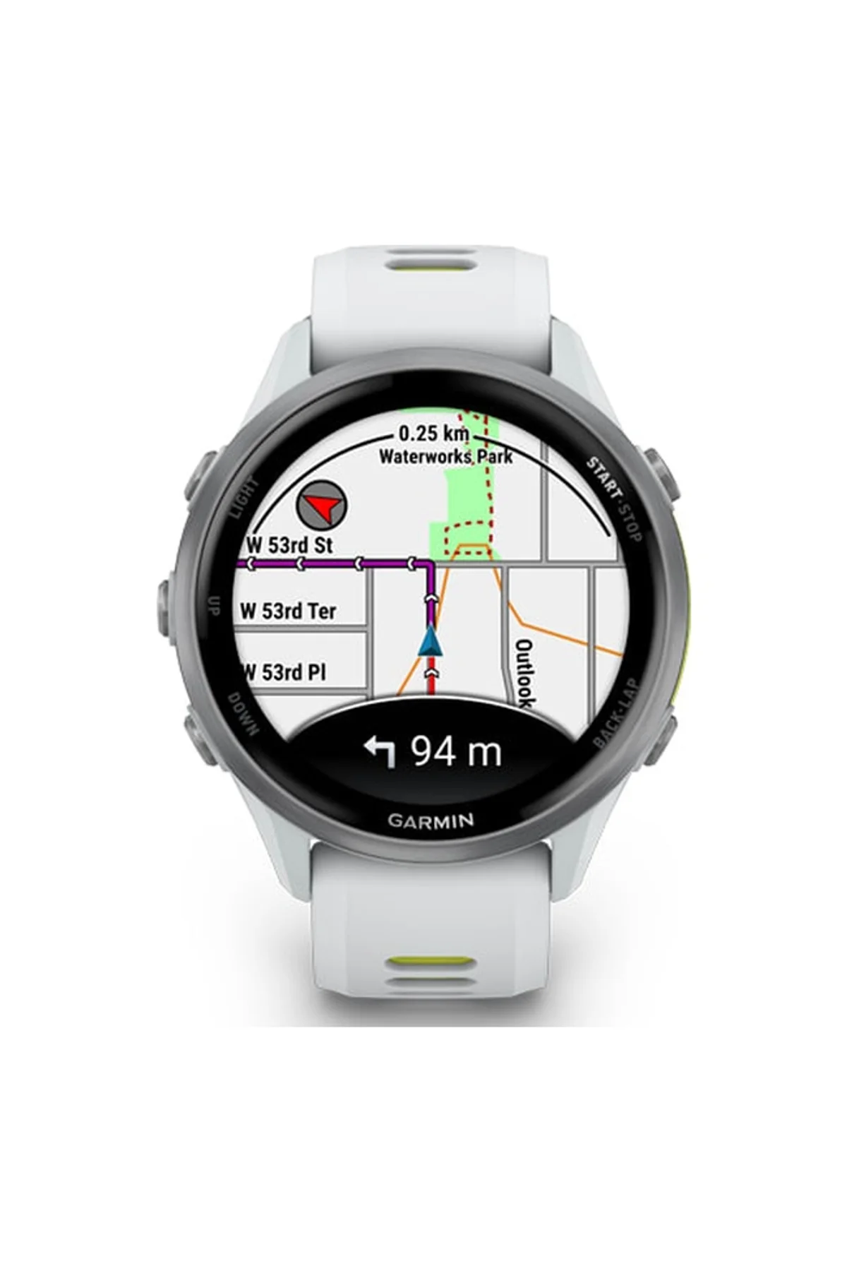 Garmin Forerunner 970 1.4" Titanyum Akıllı Saat (Distribütör Garantili) Beyaz - Garmin Görsel 2