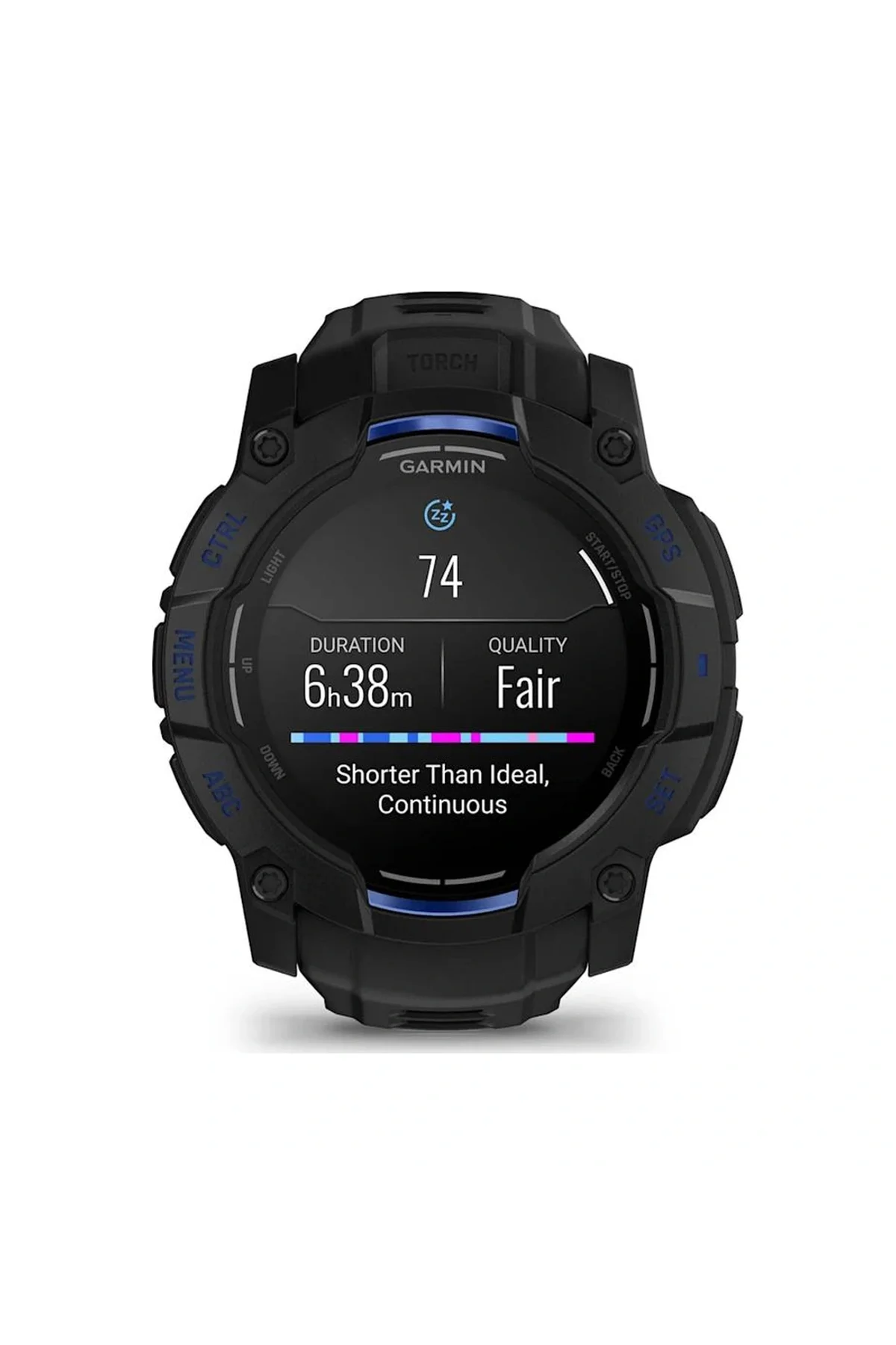 Garmin Instinct 3 50 MM Amoled Ekran Akıllı Saat (Distribütör Garantili) Mavi - Siyah - Garmin Görsel 2
