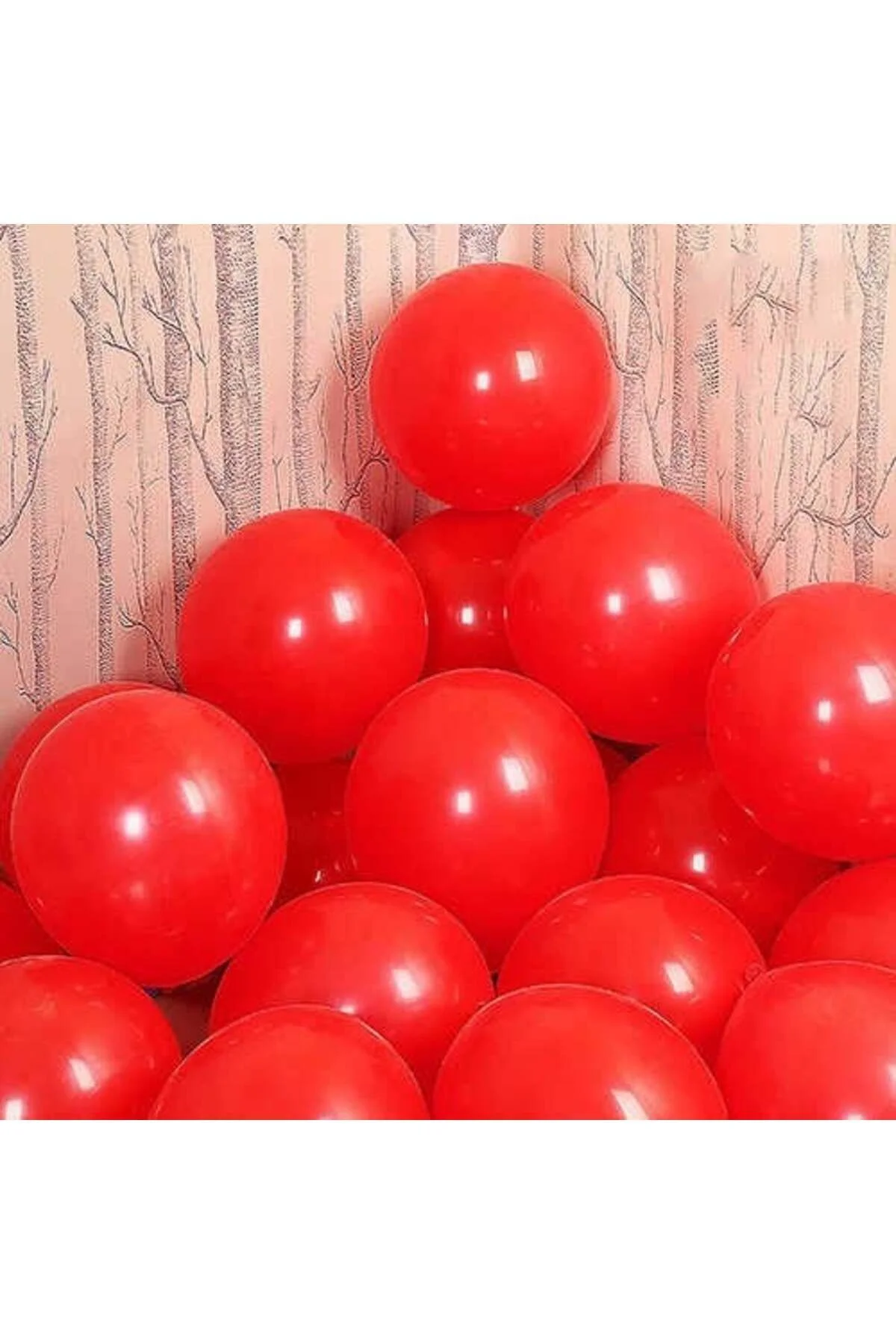 Sarı Kırmızı Siyah Balon 20 Adet - Partioutlet Görsel 2