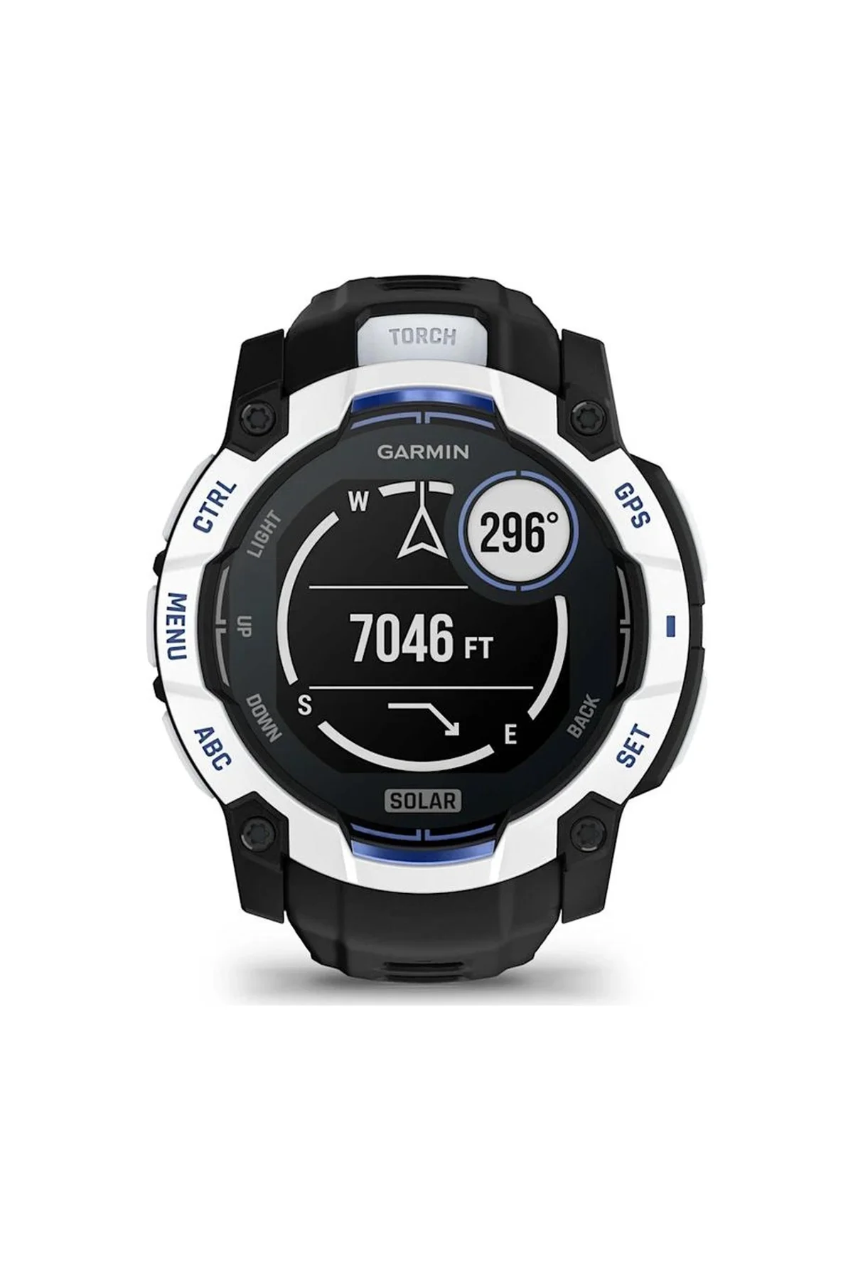 Garmin Instinct 3 50 Mm Akıllı Saat (Distribütör Garantili) Beyaz - Siyah - Garmin Görsel 2