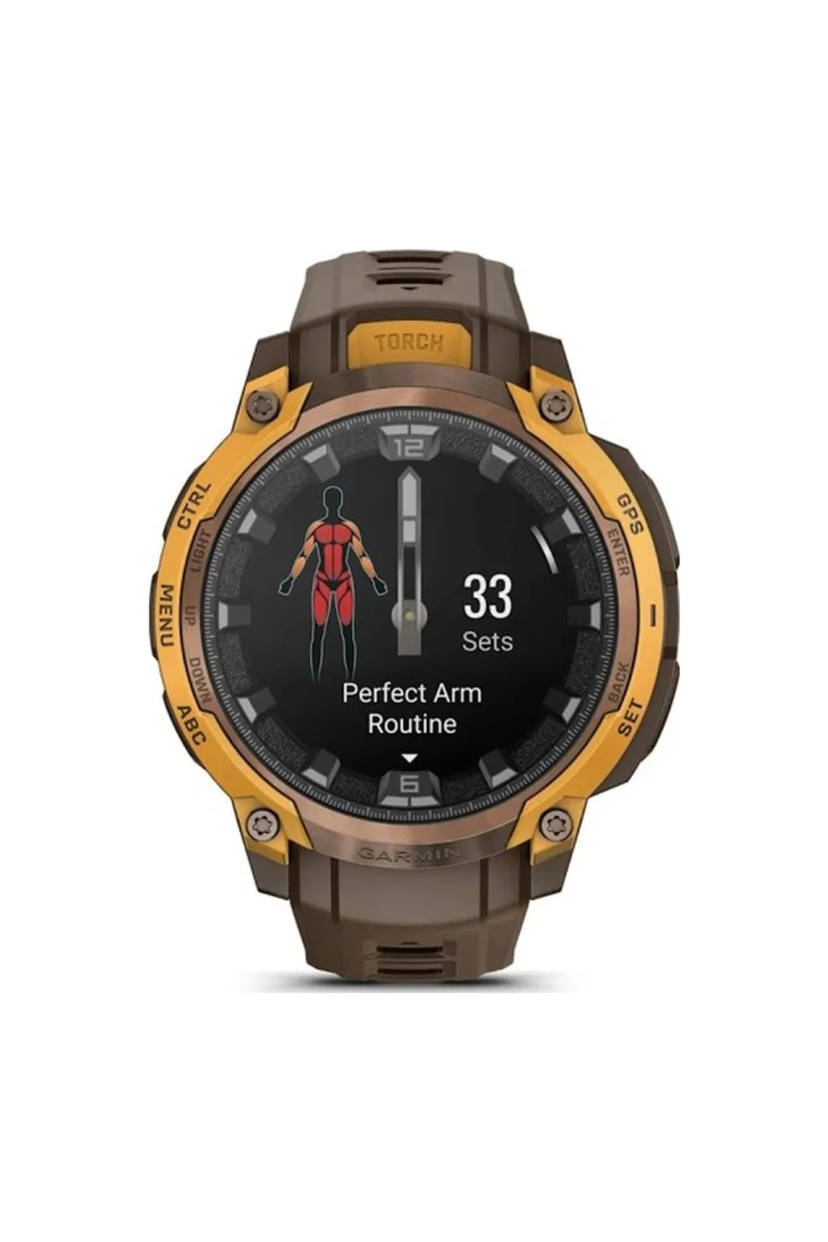 Garmin Instinct Crossover Amoled 141-213 MM Akıllı Saat (Distribütör Garantili) Açık Kahverengi - Garmin Görsel 7