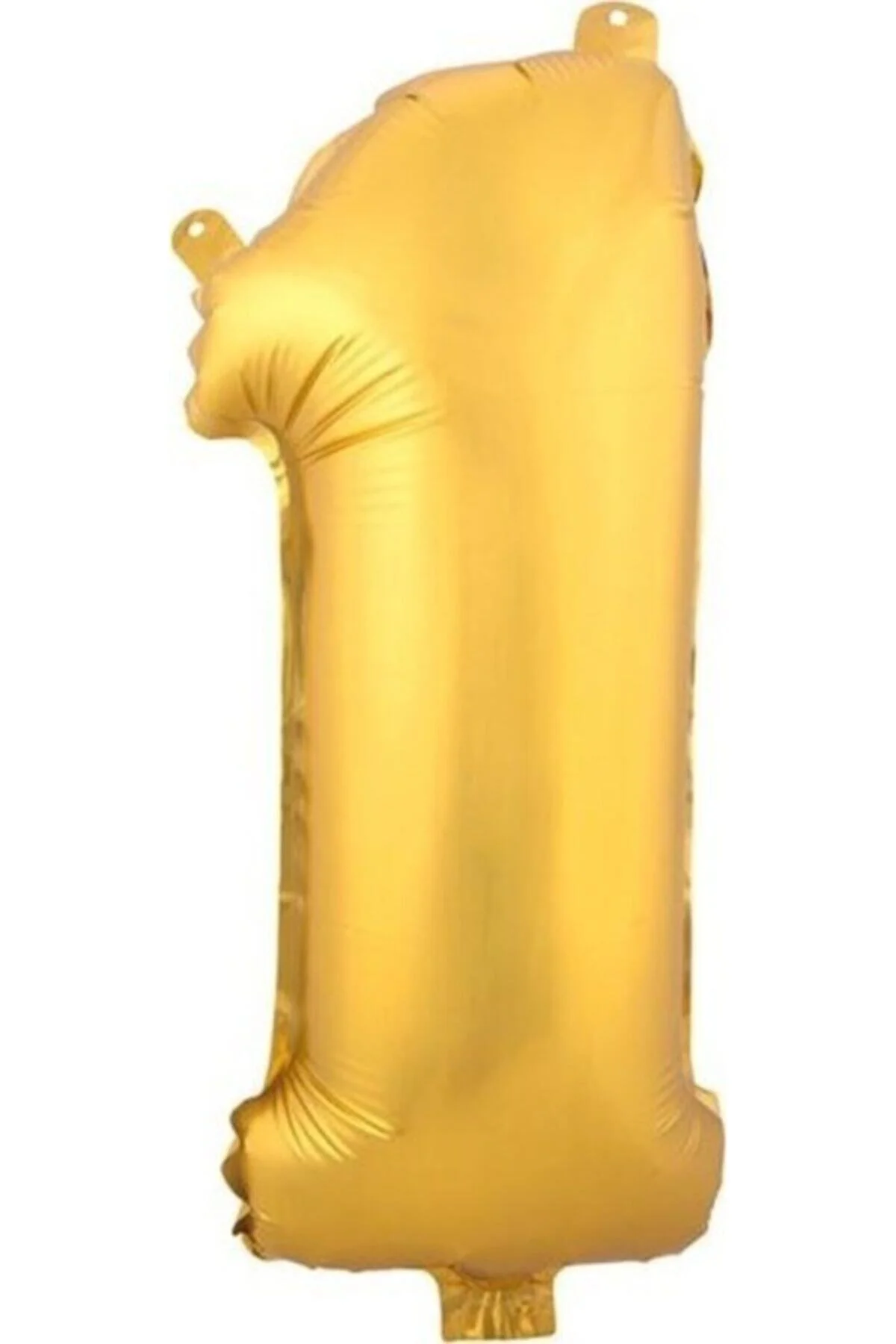 Fırsat Ayı 1 (gold) Rakam Folyo Balon - 90 Cm - Altın Folyo Rakam Balon