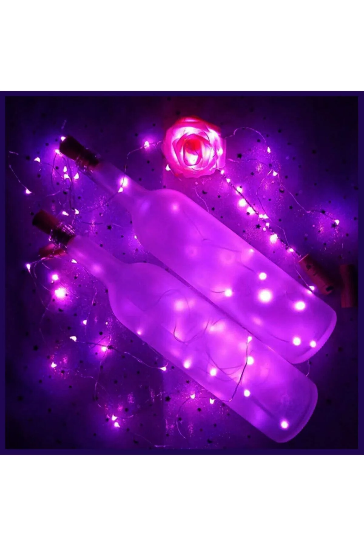 10 Metre Mor Peri Led Pilli - alayımbari Görsel 3