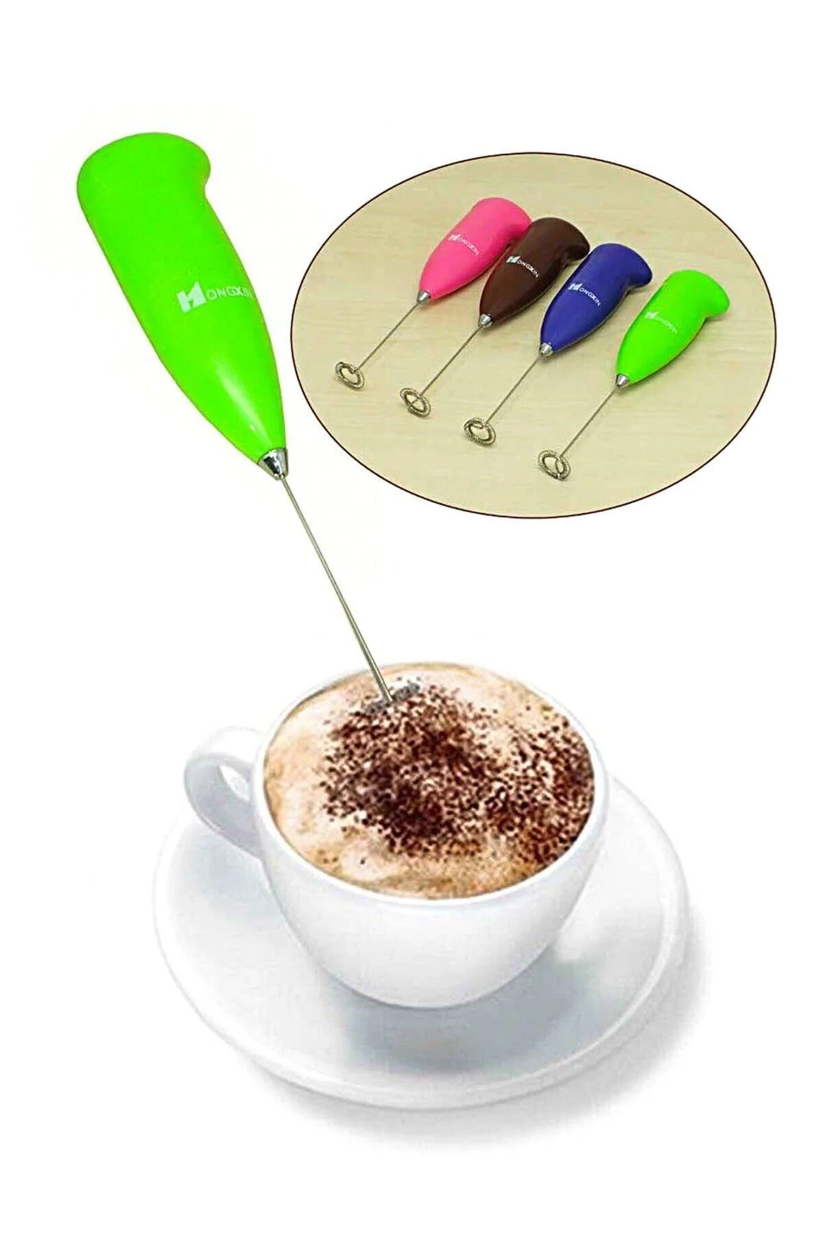 Mini Mixer Kahve Süt Köpürtücü Karıştırıcı Cappucino Mikser