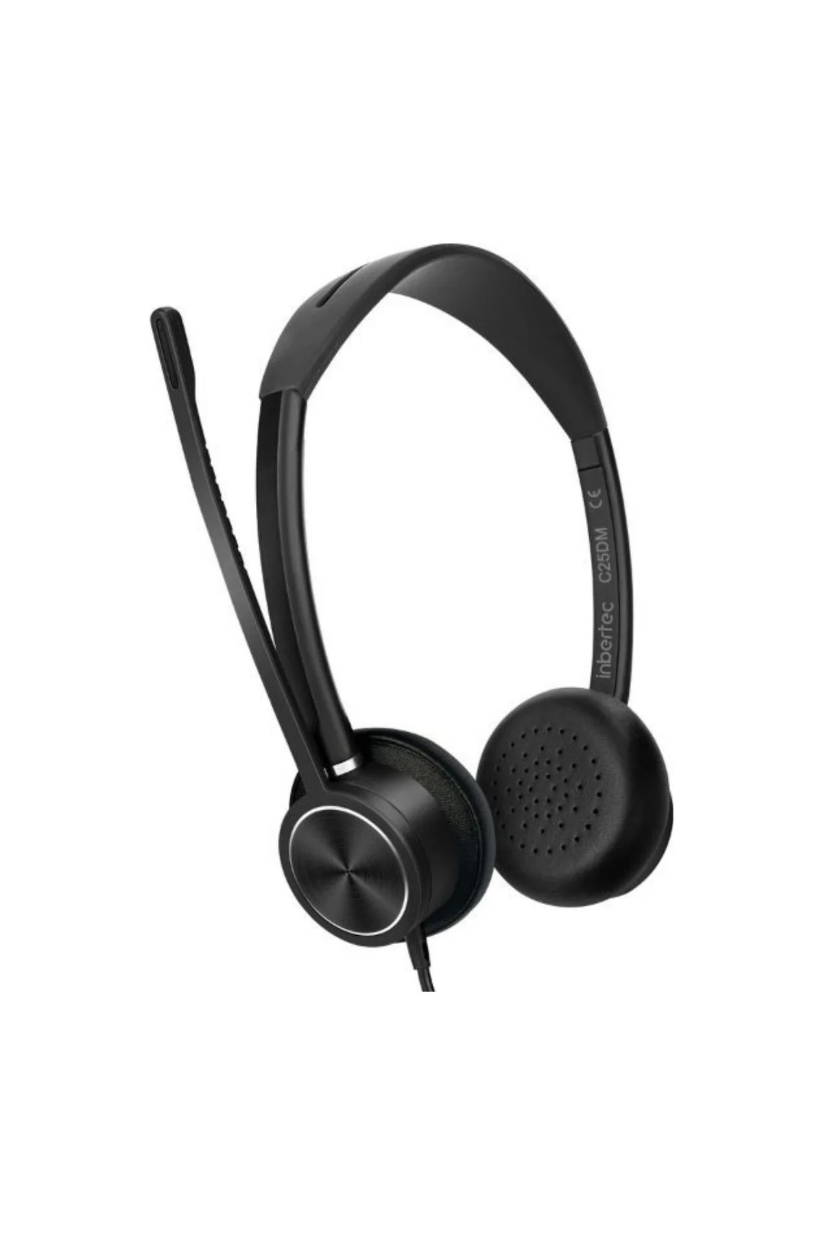 Inbertec C25dm Duo Çağrı Merkezi Kulaklığı Siyah - İnbertec Görsel 3