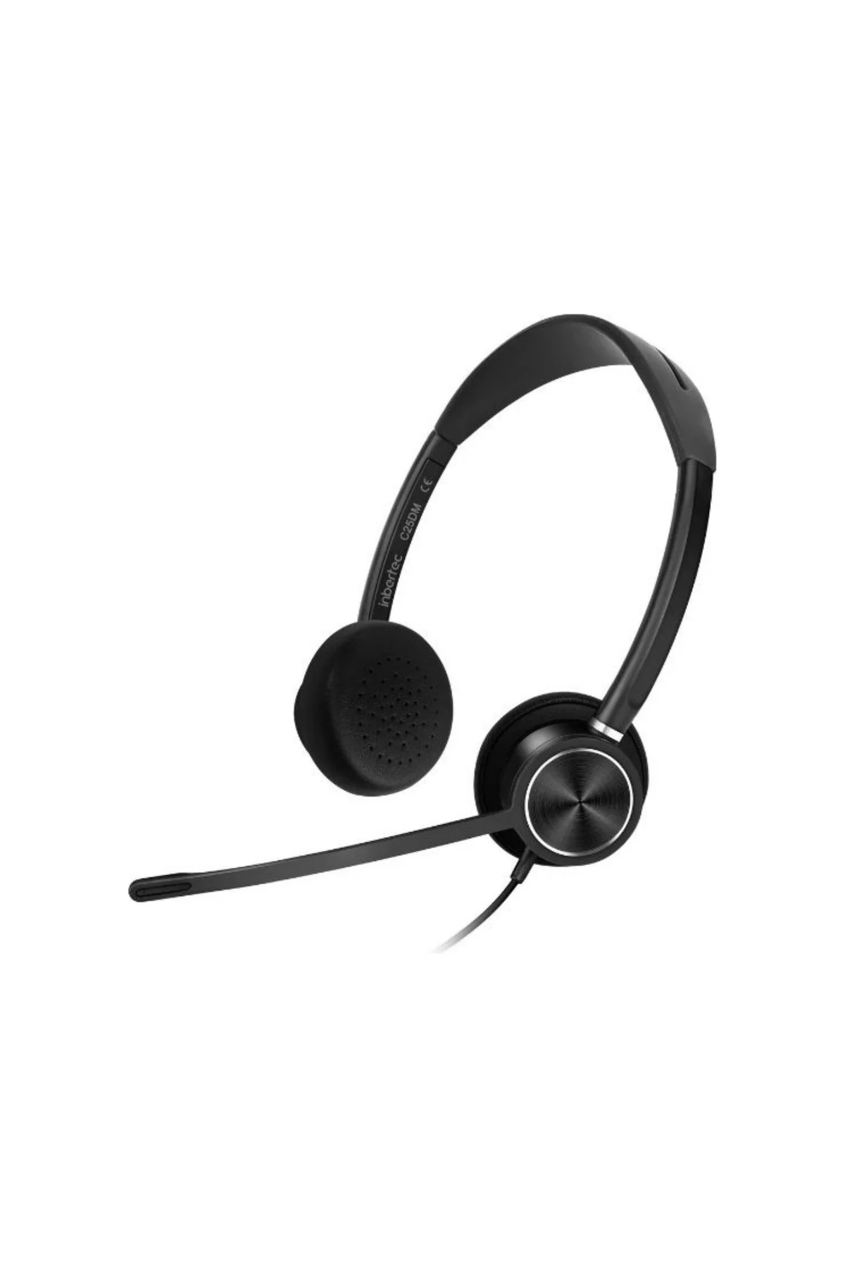 Inbertec C25dm Duo Çağrı Merkezi Kulaklığı Siyah - İnbertec Görsel 4