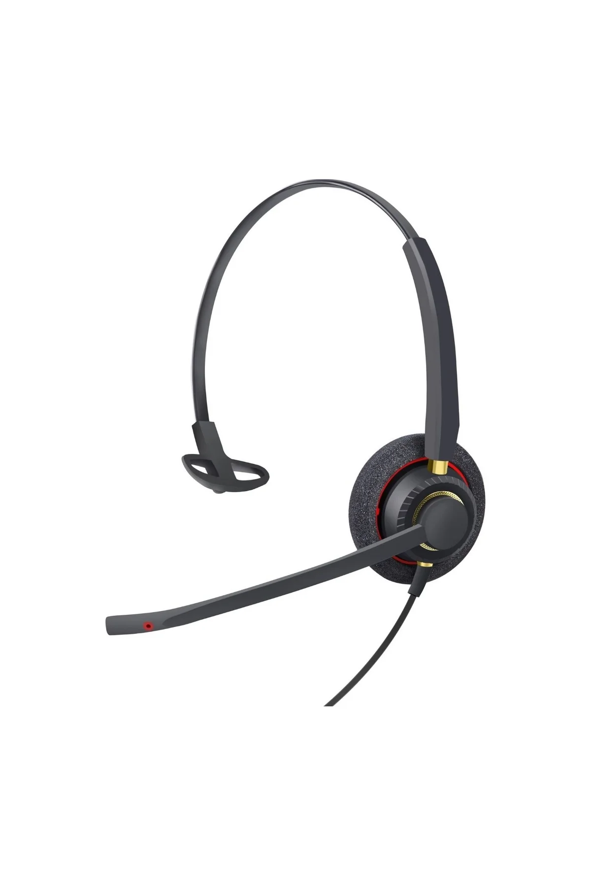Inbertec UB805M Professional Mono Çağrı Merkezi Kulaklığı Siyah