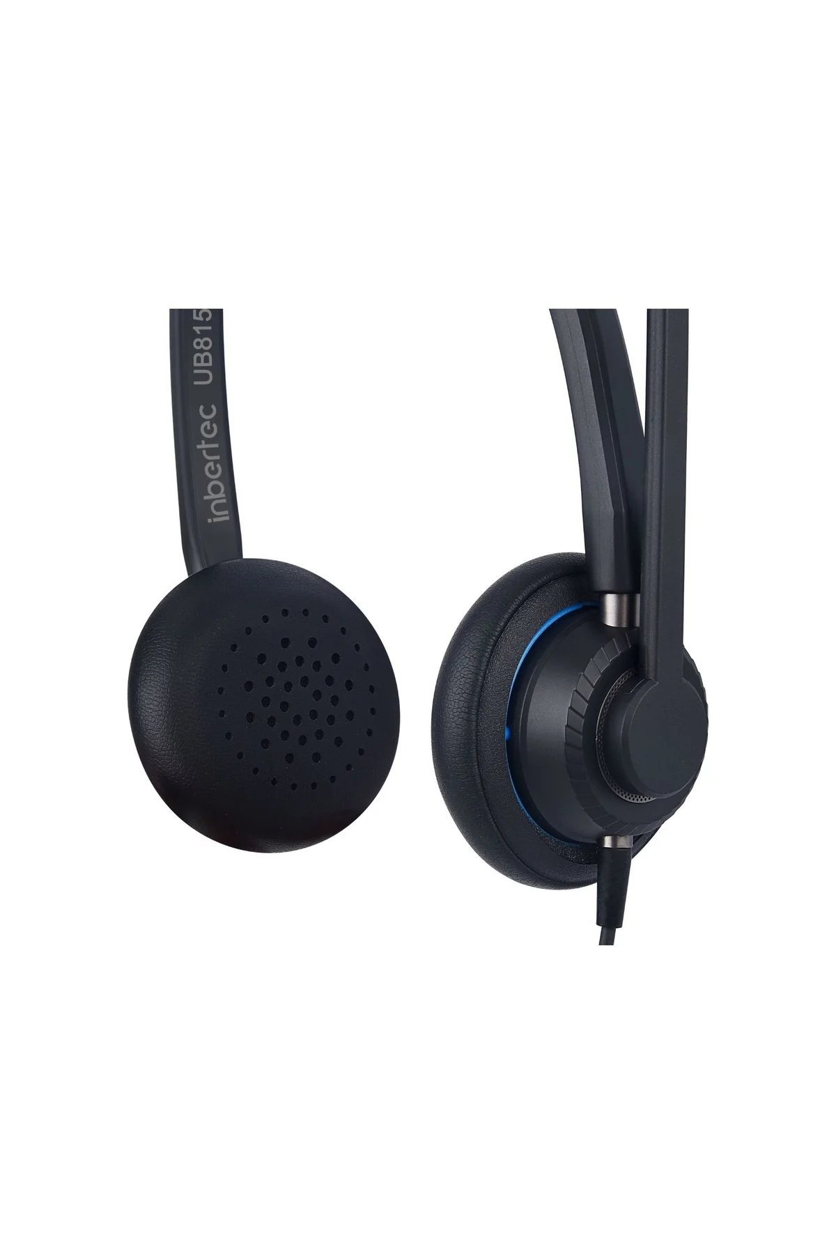 Inbertec UB815DM Premium Duo Çağrı Merkezi Kulaklığı Siyah - İnbertec Görsel 3