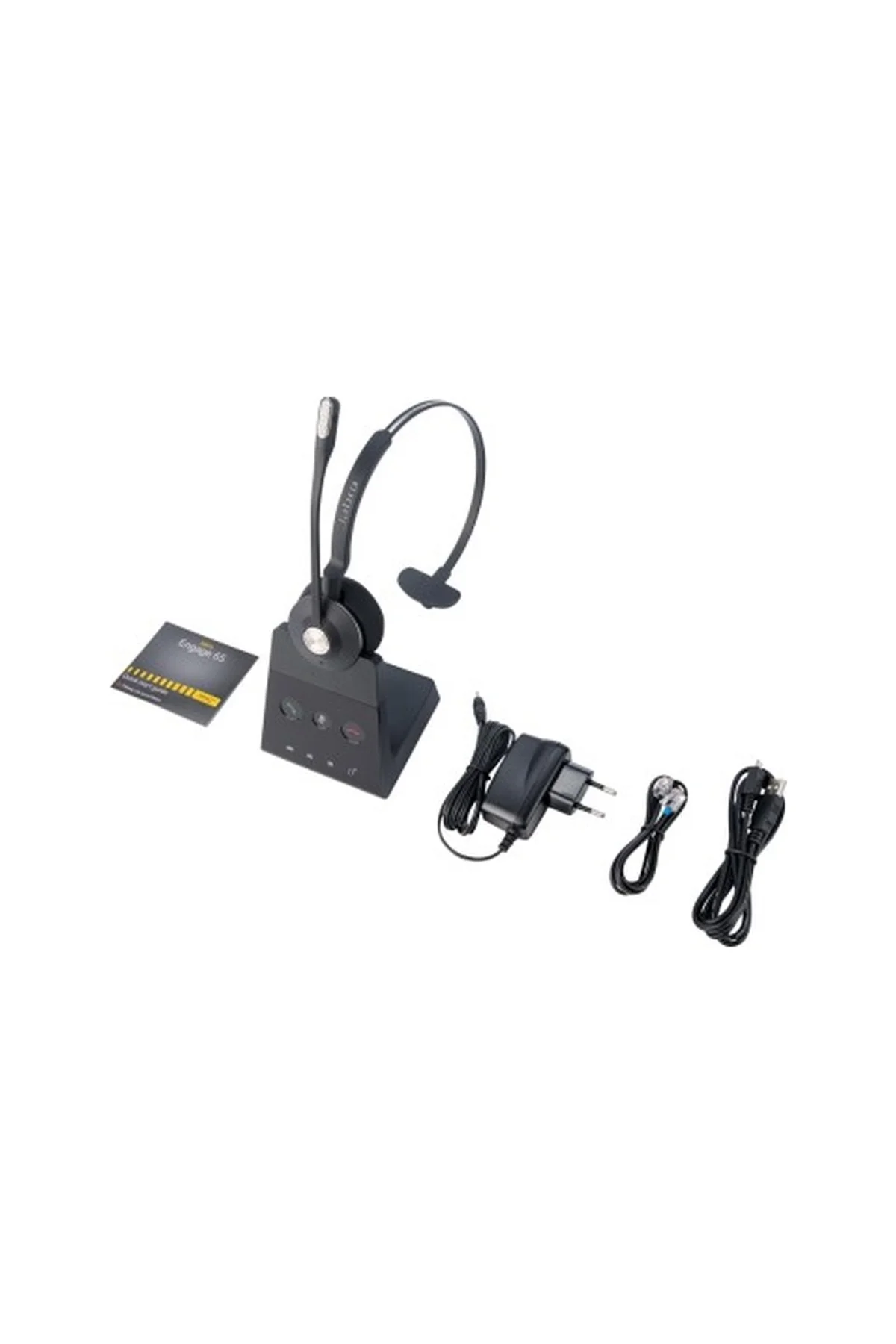 Jabra Engage 65 Se Mono Kablosuz Profesyonel Kulaklık Base Üniteli, Dect, Şarj Standlı Siyah - Jabra Görsel 5