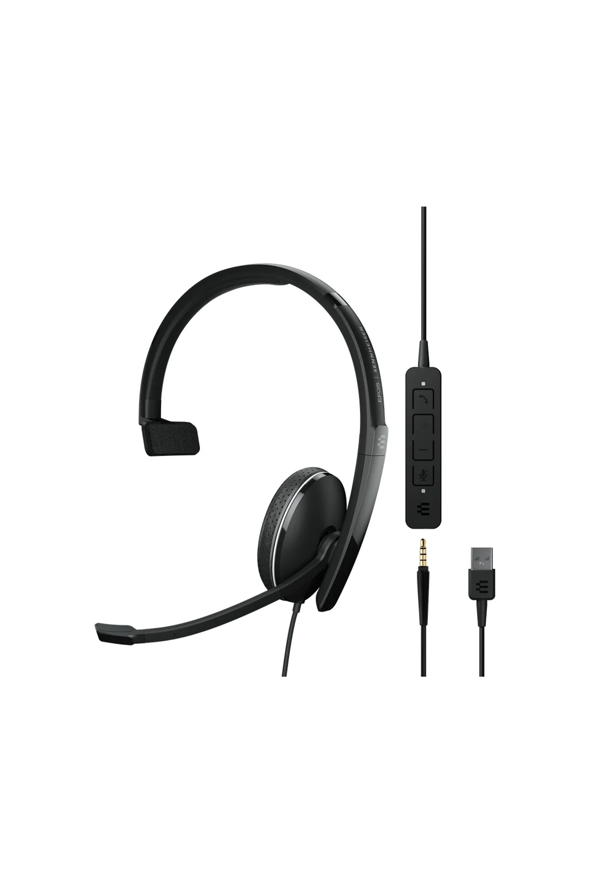 EPOS Sennheiser ADAPT 135 USB II Kulak Üstü Ofis Kulaklığı Siyah