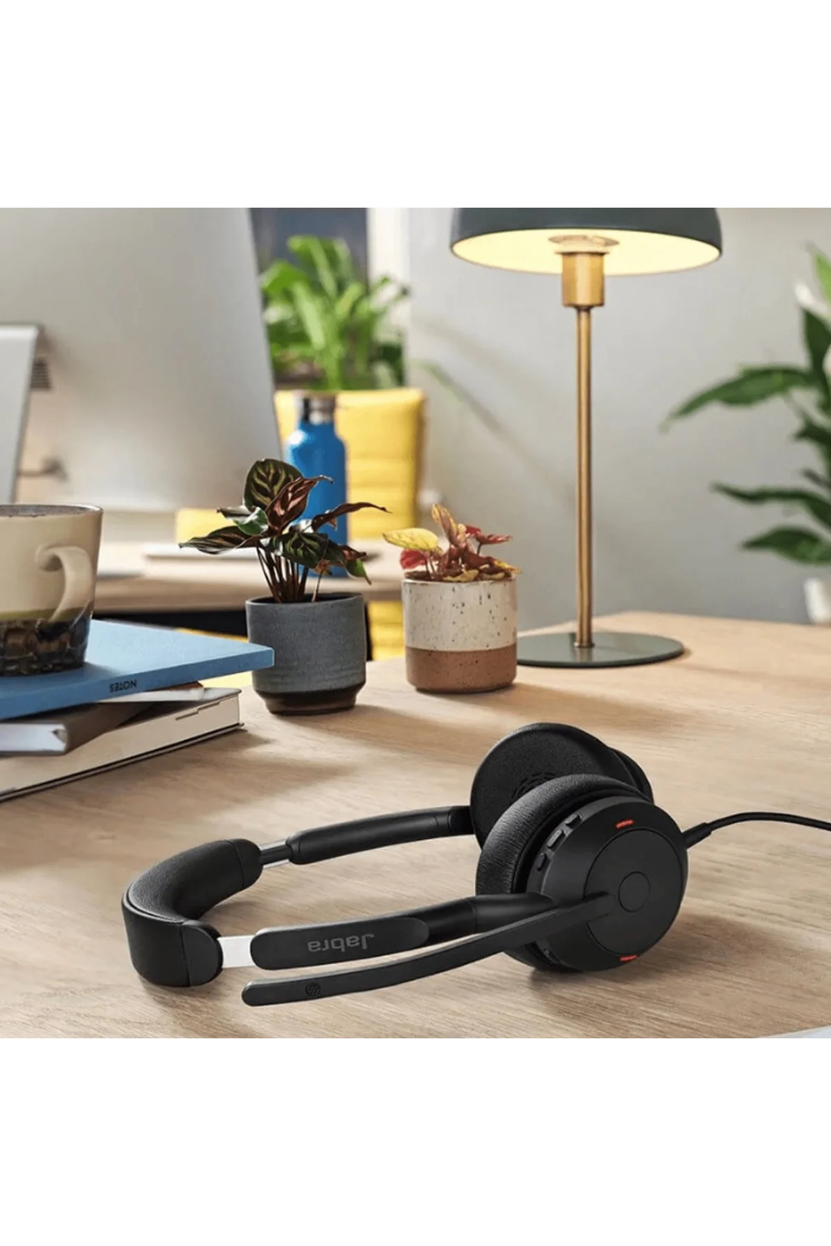 Jabra Evolve2 50 Duo Usb Ms Kablolu Kulak Üstü Kulaklık Siyah - Jabra Görsel 5