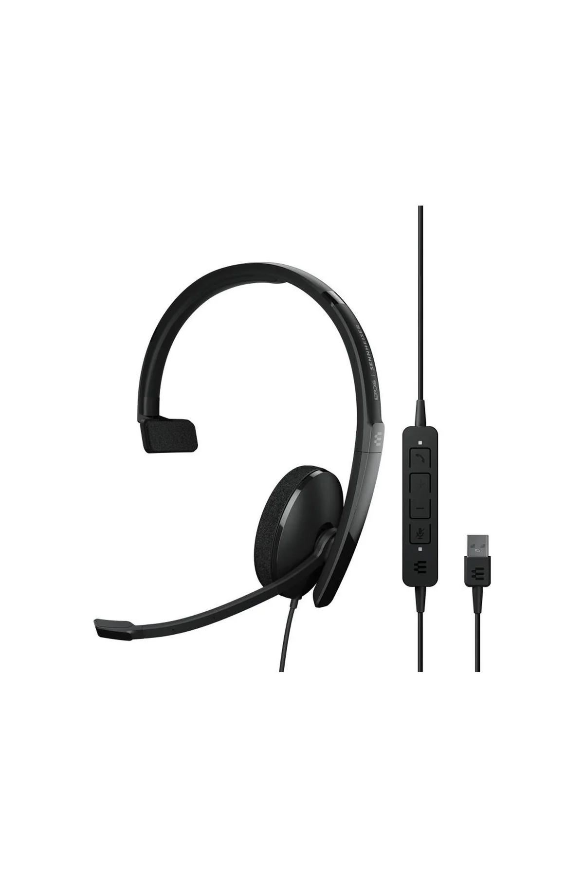 Epos Sennheiser Adapt 130 Usb II Mono Kulak Üstü Kulaklık Siyah