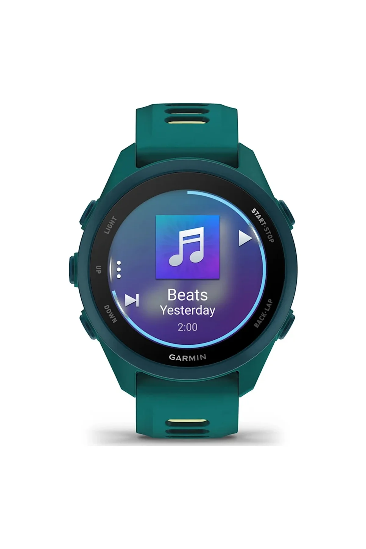 Garmin Forerunner 170 Music Turkuaz Yeşili/limon Sarısı Kayışlı Akıllı Saat (distribütör Garantili) - Garmin Görsel 2