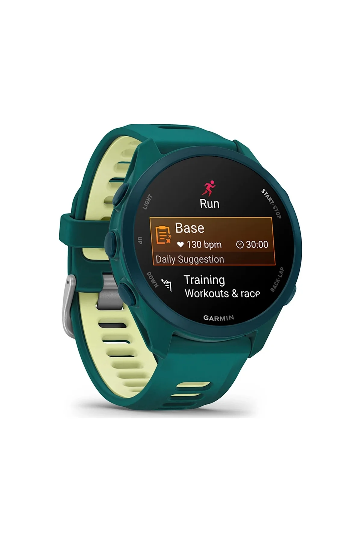 Garmin Forerunner 170 Music Turkuaz Yeşili/limon Sarısı Kayışlı Akıllı Saat (distribütör Garantili) - Garmin Görsel 3