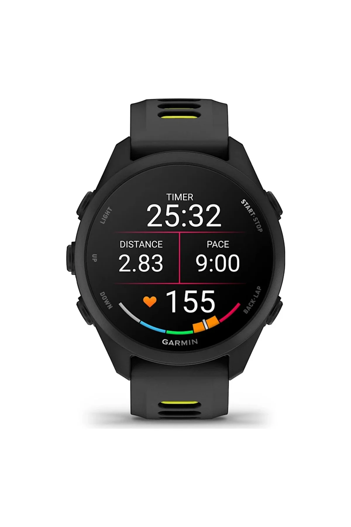 Garmin Forerunner 170 Siyah/amp Sarı Akıllı Saat (distribütör Garantili) Siyah - Garmin Görsel 6