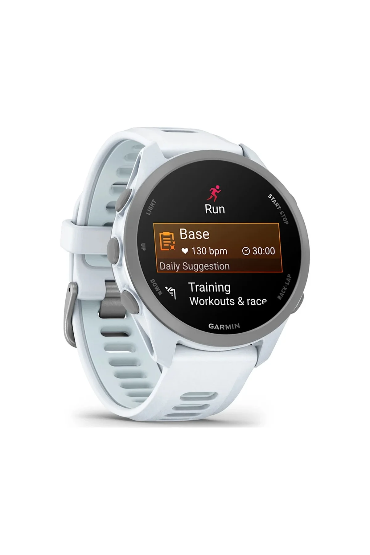 Garmin Forerunner 170 Beyaz/bulut Mavisi Kayışlı Akıllı Saat (distribütör Garantili) Beyaz - Garmin Görsel 3