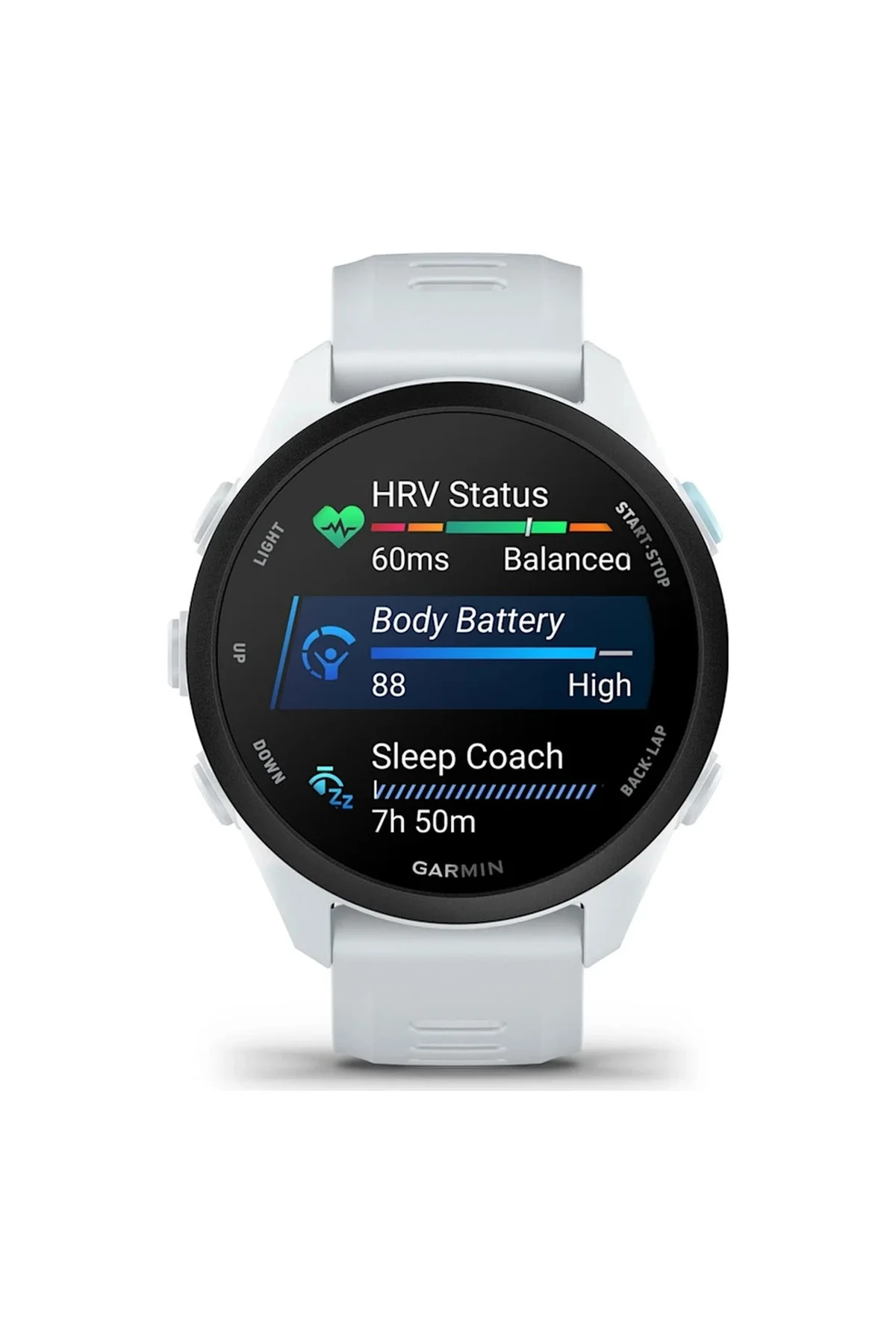 Garmin Forerunner 70 Akıllı Saat (Distribütör Garantili) Beyaz - Garmin Görsel 2