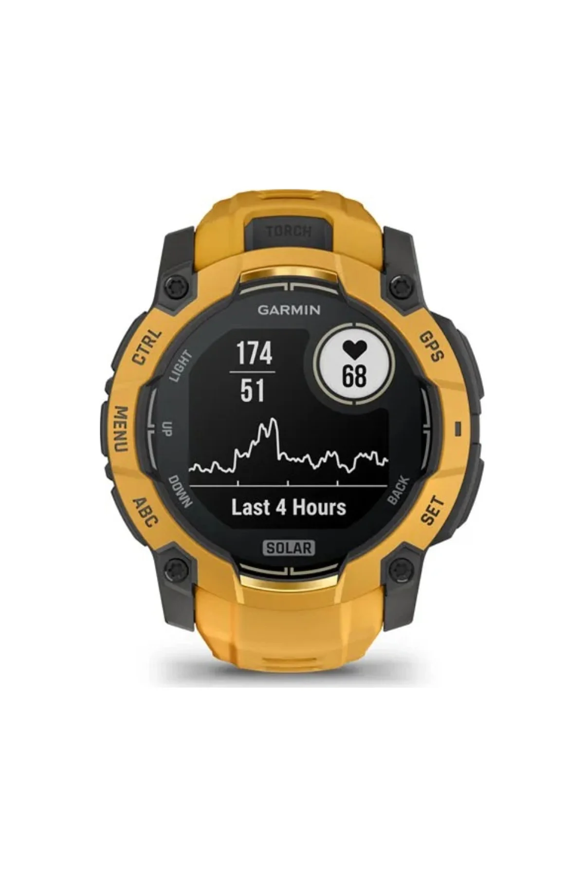 Garmin Instinct 3 - 45 MM Turuncu Gri (Distribütör Garantili) Sarı - Garmin Görsel 8
