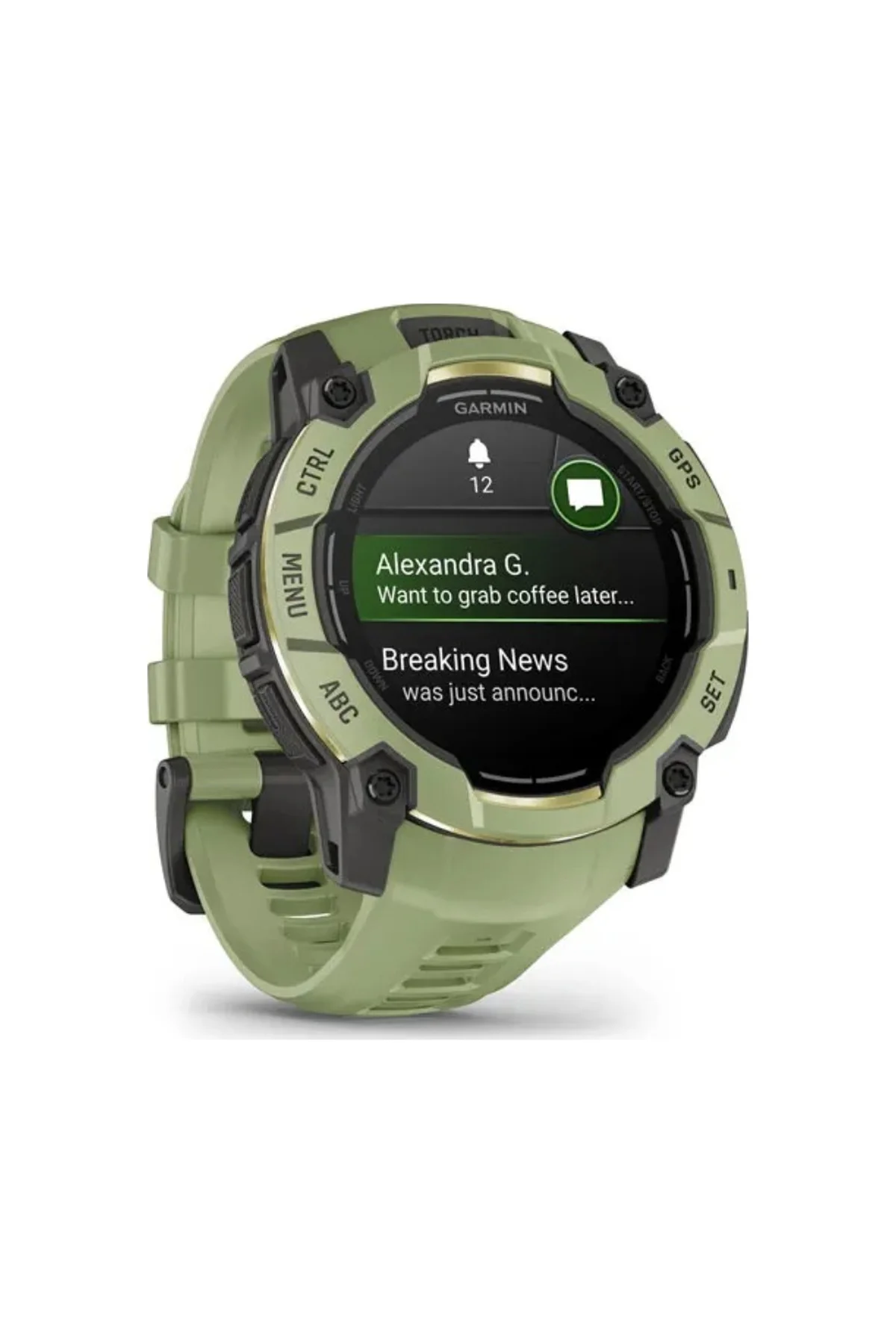 Garmin Instinct 3 - 50 MM Amoled (Distribütör Garantili) Yeşil - Garmin Görsel 3