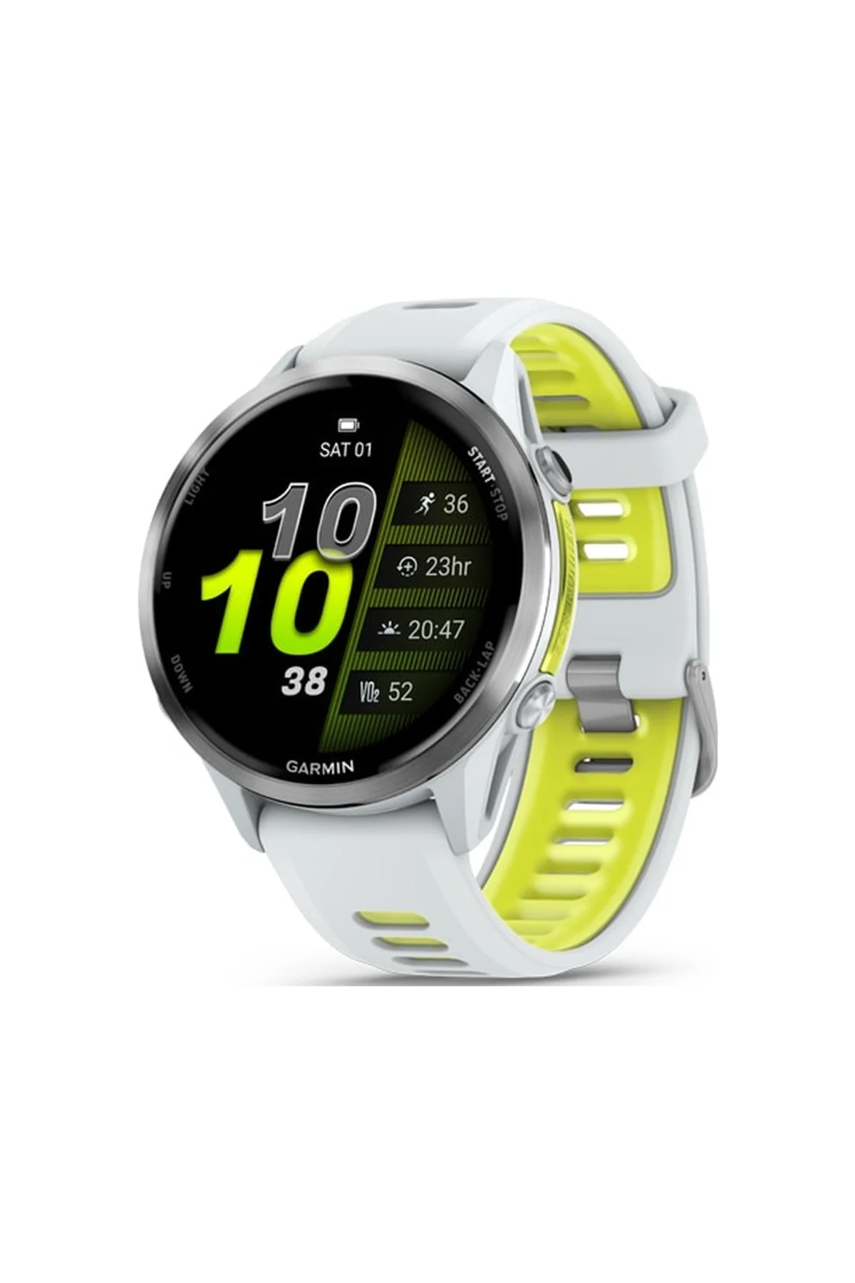 Garmin Forerunner 970 1.4" Titanyum Akıllı Saat (Distribütör Garantili) Beyaz
