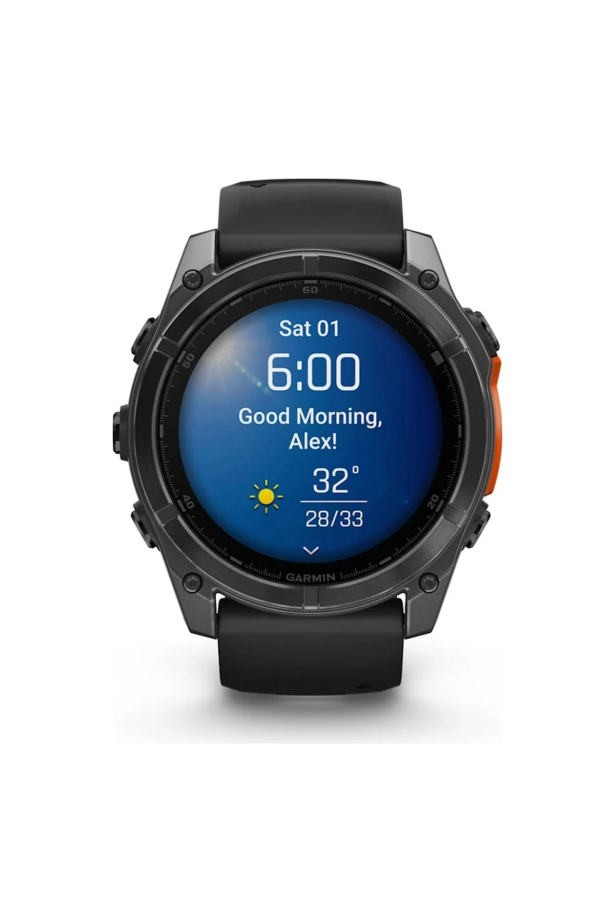 Garmin Fenix 8 51 MM Amoled Akıllı Saat (Distribütör Garantili) Koyu Gri - Siyah - Garmin Görsel 2