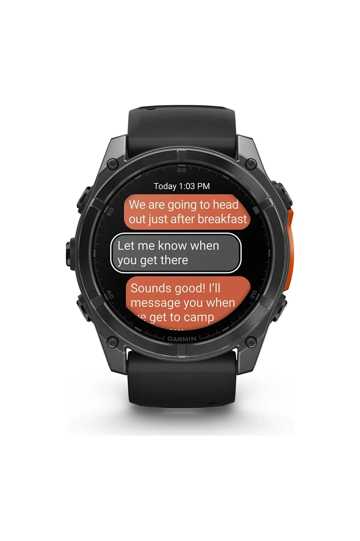 Garmin Fenix 8 51 MM Amoled Akıllı Saat (Distribütör Garantili) Koyu Gri - Siyah - Garmin Görsel 3