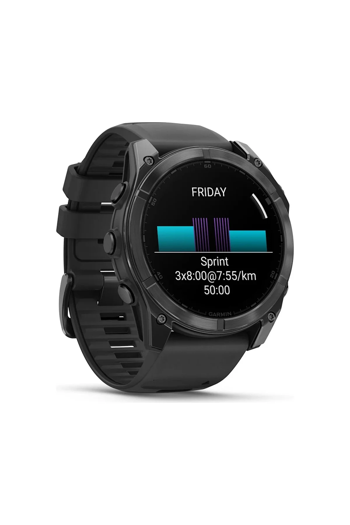 Garmin Fenix 8 51 MM Amoled Akıllı Saat (Distribütör Garantili) Koyu Gri - Siyah - Garmin Görsel 8