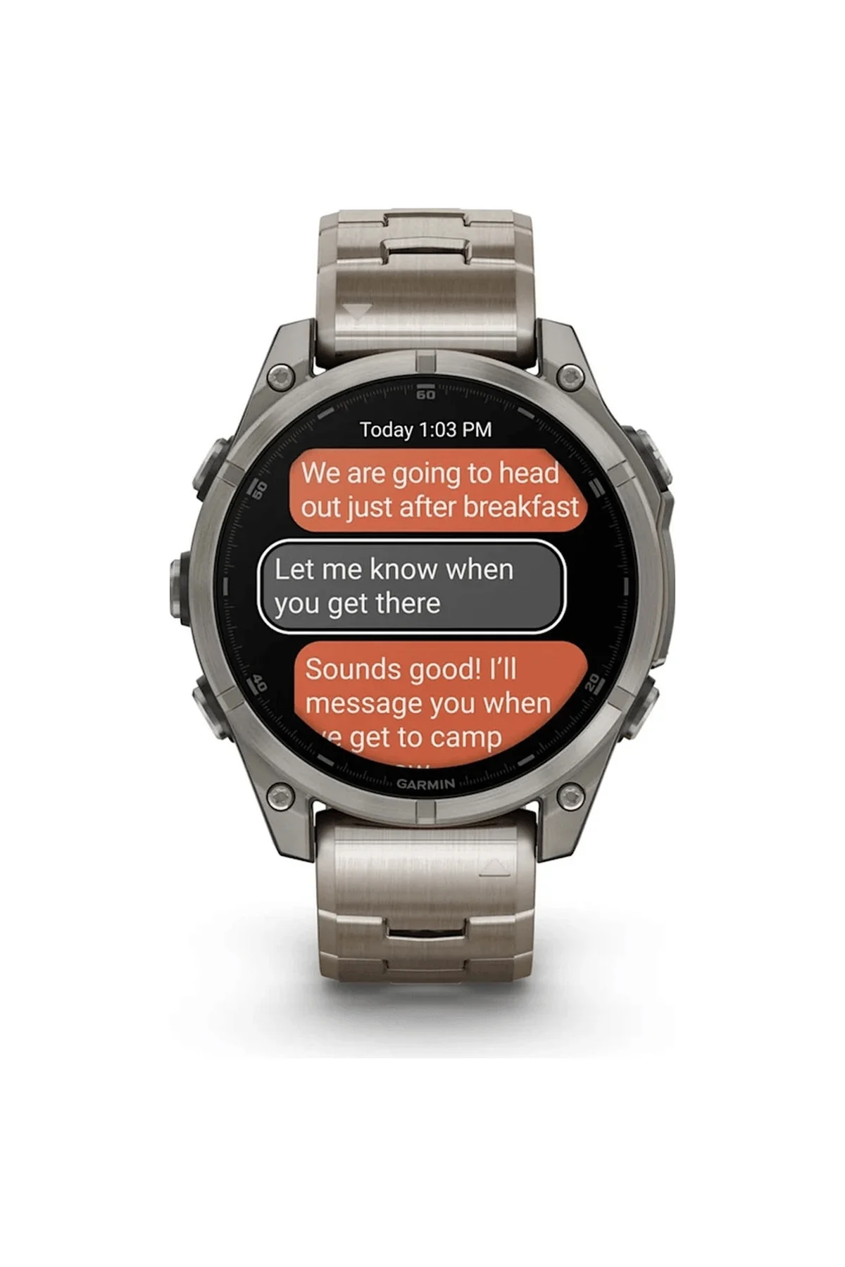 Garmin Fenix 8 47 MM Amoled Akıllı Saat (Distribütör Garantili) Titanyum - Garmin Görsel 6