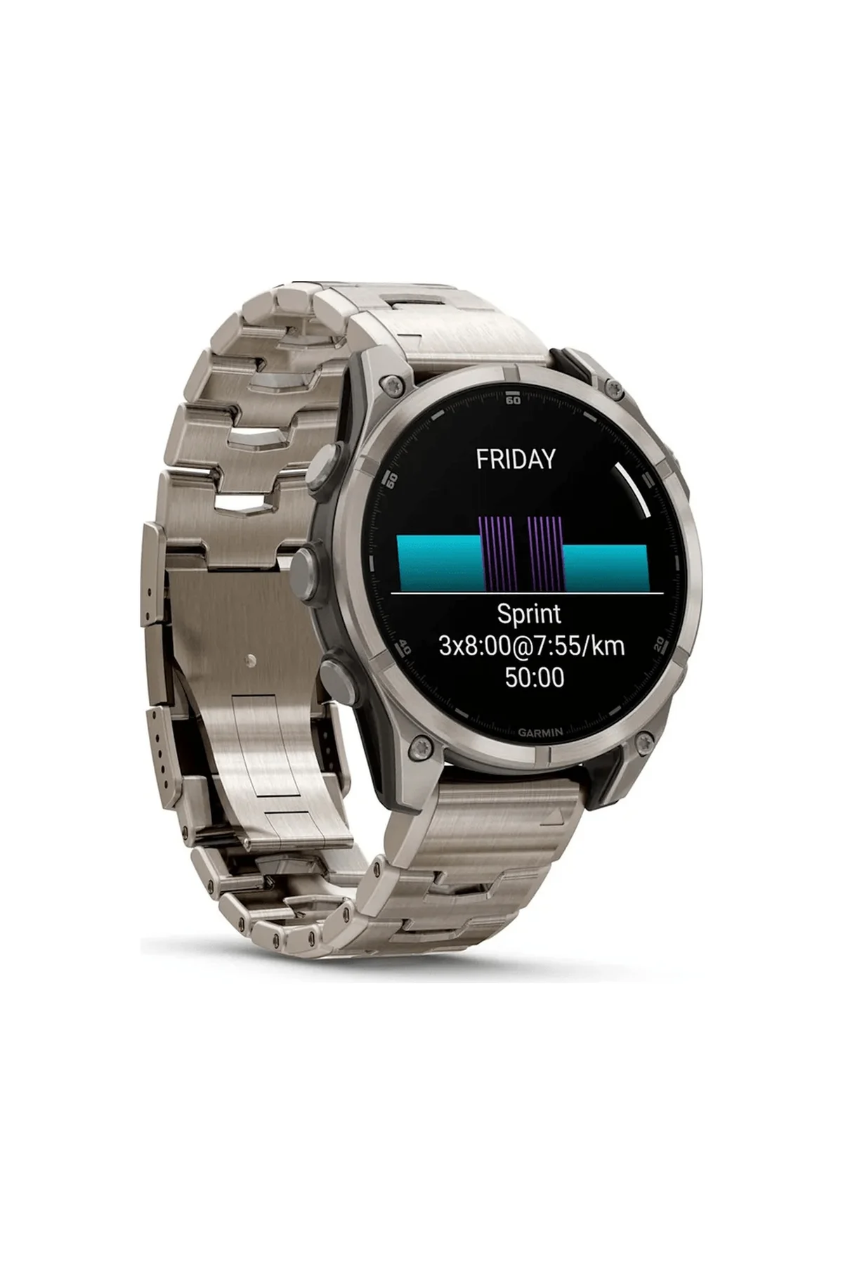 Garmin Fenix 8 47 MM Amoled Akıllı Saat (Distribütör Garantili) Titanyum - Garmin Görsel 2
