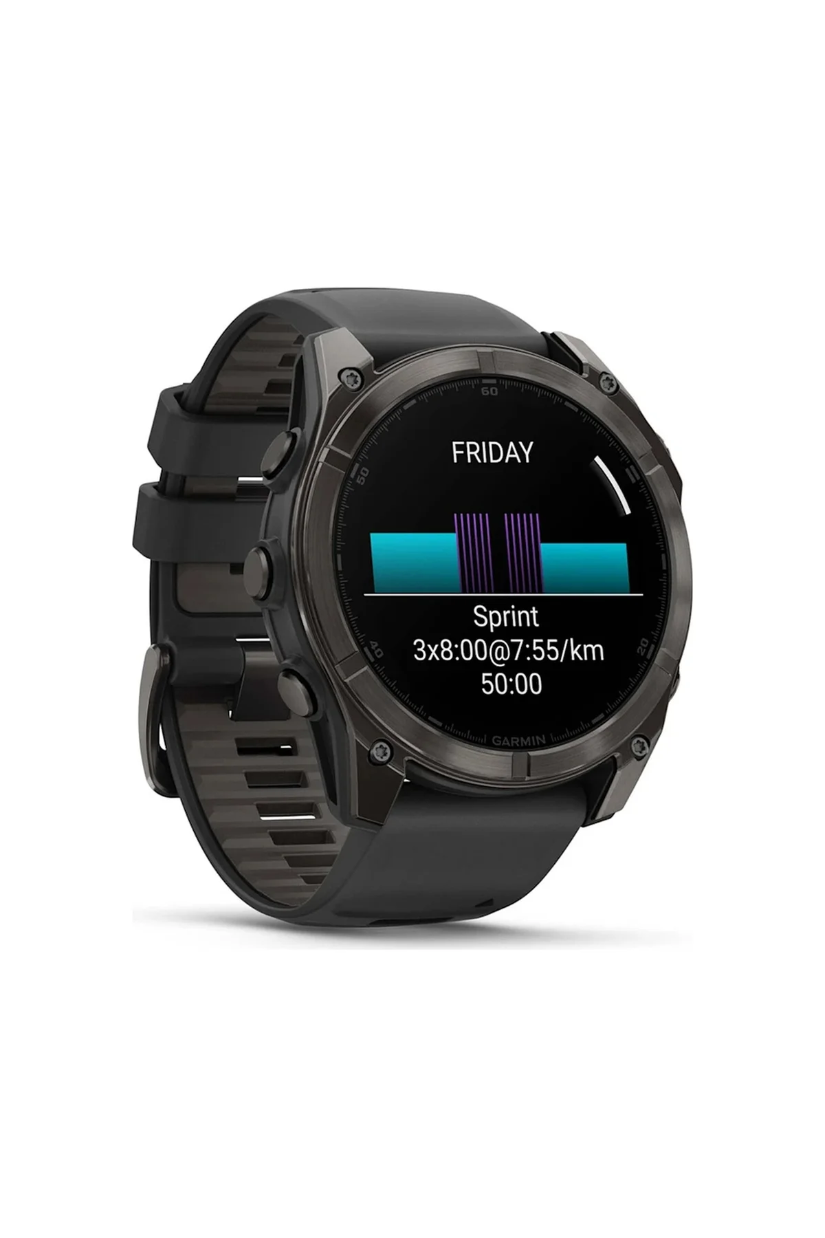 Garmin Fenix 8 51 MM Amoled Akıllı Saat (Distribütör Garantili) Gri - Siyah - Garmin Görsel 3