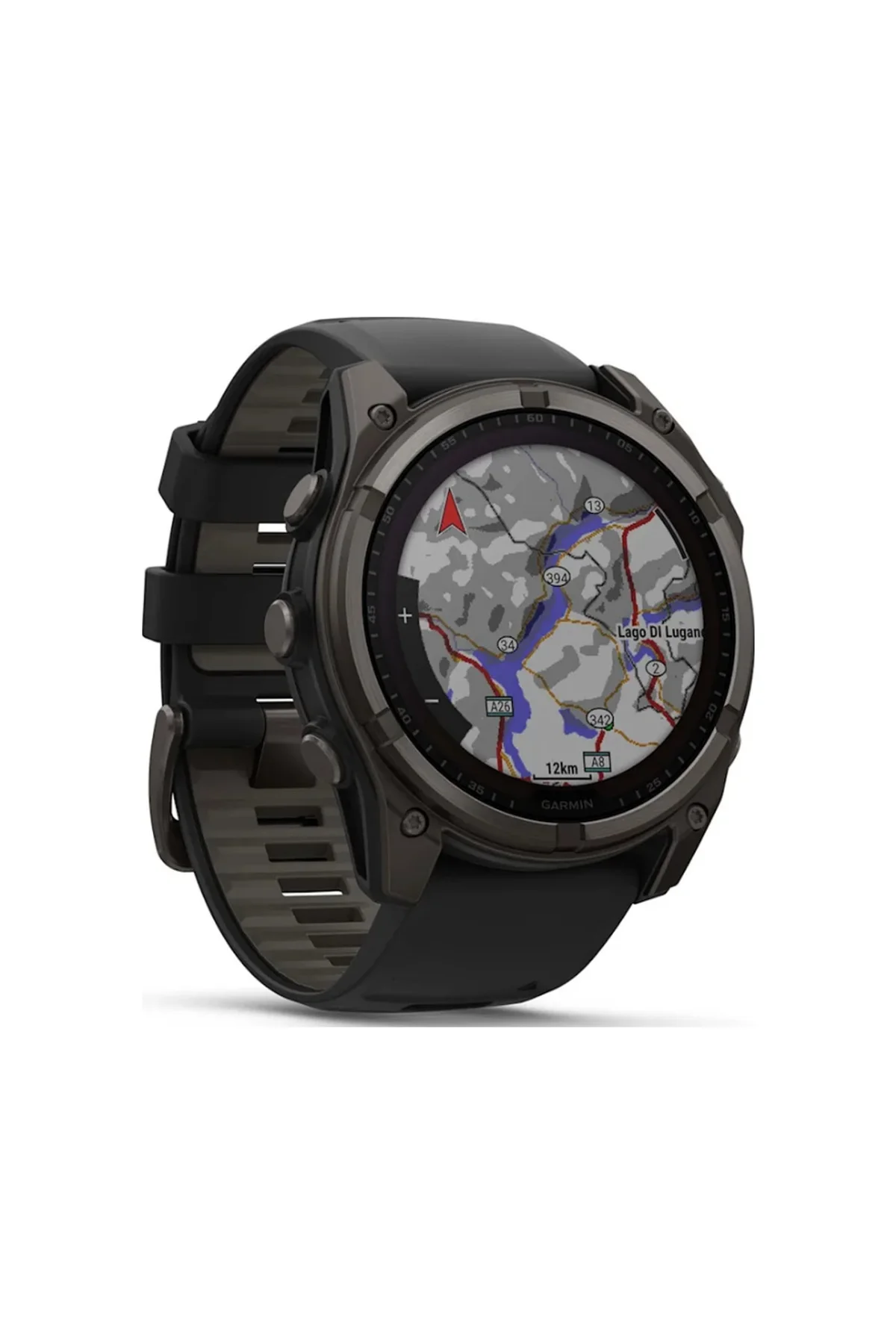 Garmin Fenix 8 51 MM Solar Akıllı Saat (Distribütör Garantili) Çakıl Gri - Siyah - Garmin Görsel 2
