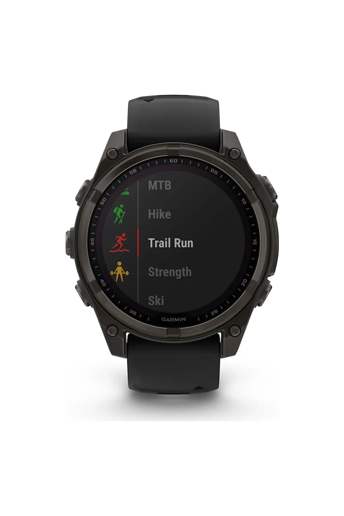 Garmin Fenix 8 - 47 MM Solar Sapphire DLC Titanyum Akıllı Saat (Distribütör Garantili) Gri - Karbon - Garmin Görsel 7
