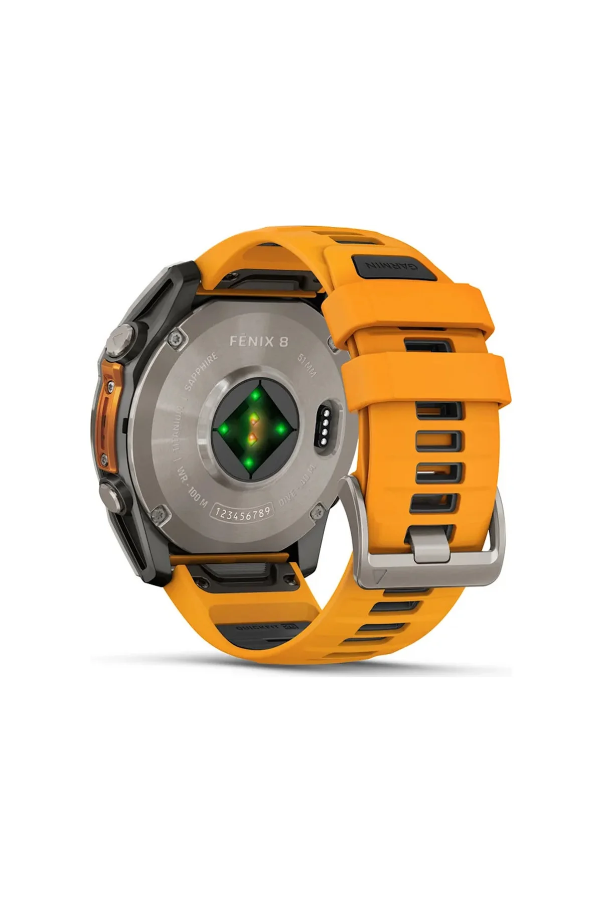 Garmin Fenix 8 51 MM Amoled Akıllı Saat (Distribütör Garantili) Turuncu - Grafit - Garmin Görsel 7