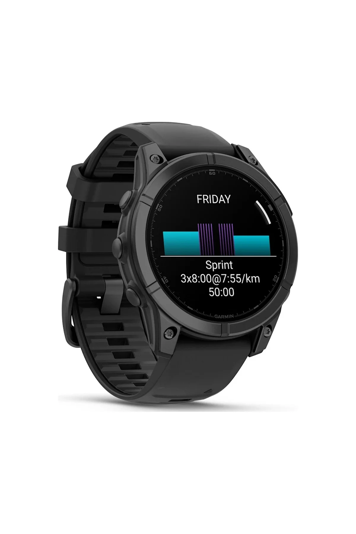 Garmin Fenix E 47 MM Amoled Silikon Kayışlı Akıllı Saat (Distribütör Garantili) Siyah - Garmin Görsel 3