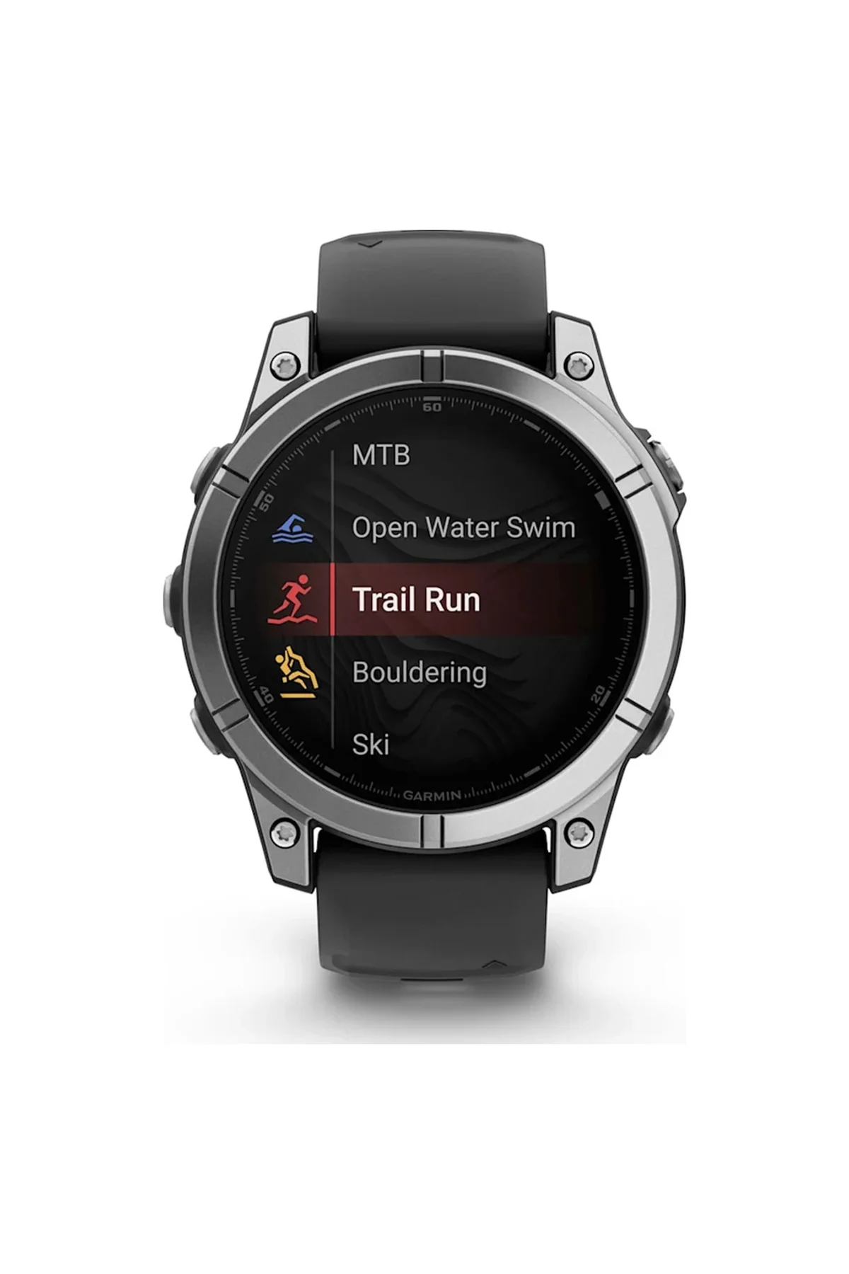 Garmin Fenix E 47 MM Amoled Silikon Kayışlı Akıllı Saat (Distribütör Garantili) Çelik - Siyah - Garmin Görsel 4