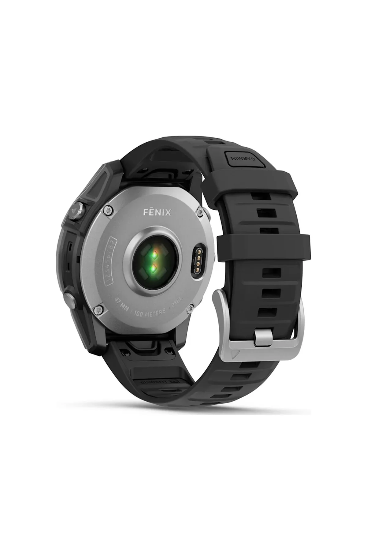 Garmin Fenix E 47 MM Amoled Silikon Kayışlı Akıllı Saat (Distribütör Garantili) Çelik - Siyah - Garmin Görsel 6