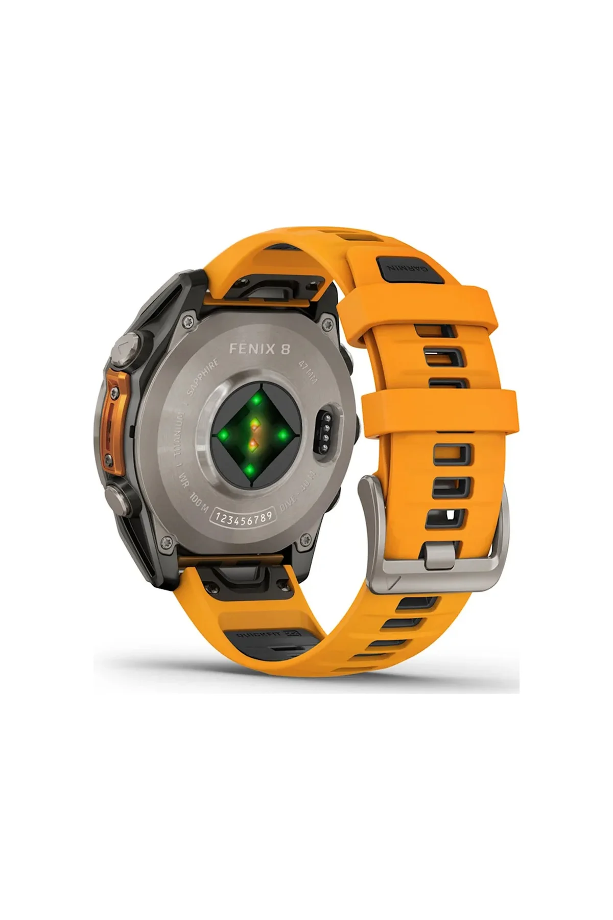 Garmin Fenix 8 47 MM Akıllı Saat (Distribütör Garantili) Turuncu - Garmin Görsel 5