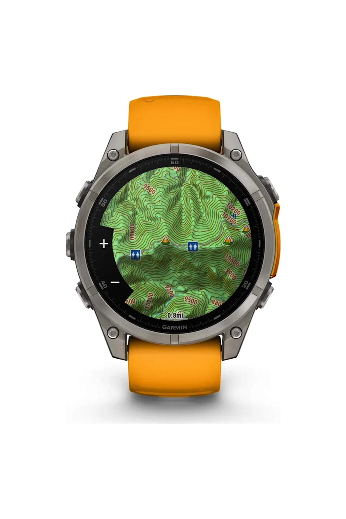 Garmin Fenix 8 47 MM Akıllı Saat (Distribütör Garantili) Turuncu - Garmin Görsel 3