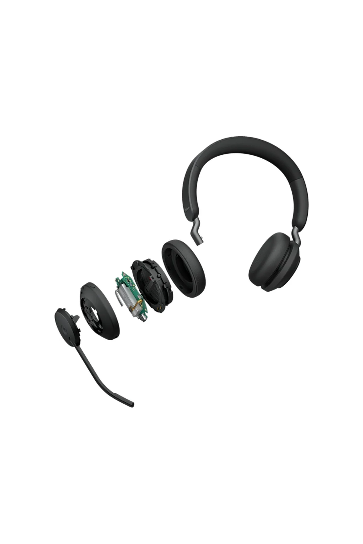 Jabra Evolve2 65 Duo Bluetooth USB-A Kulak Üstü Kulaklık Siyah - Jabra Görsel 5