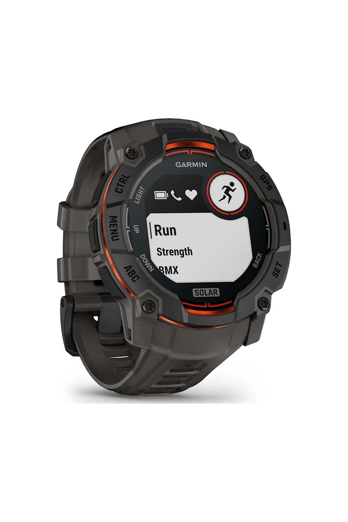 Garmin Instinct 3 50 Mm, Solar Kömür Siyahı Siyah - Yeşil - Garmin Görsel 2