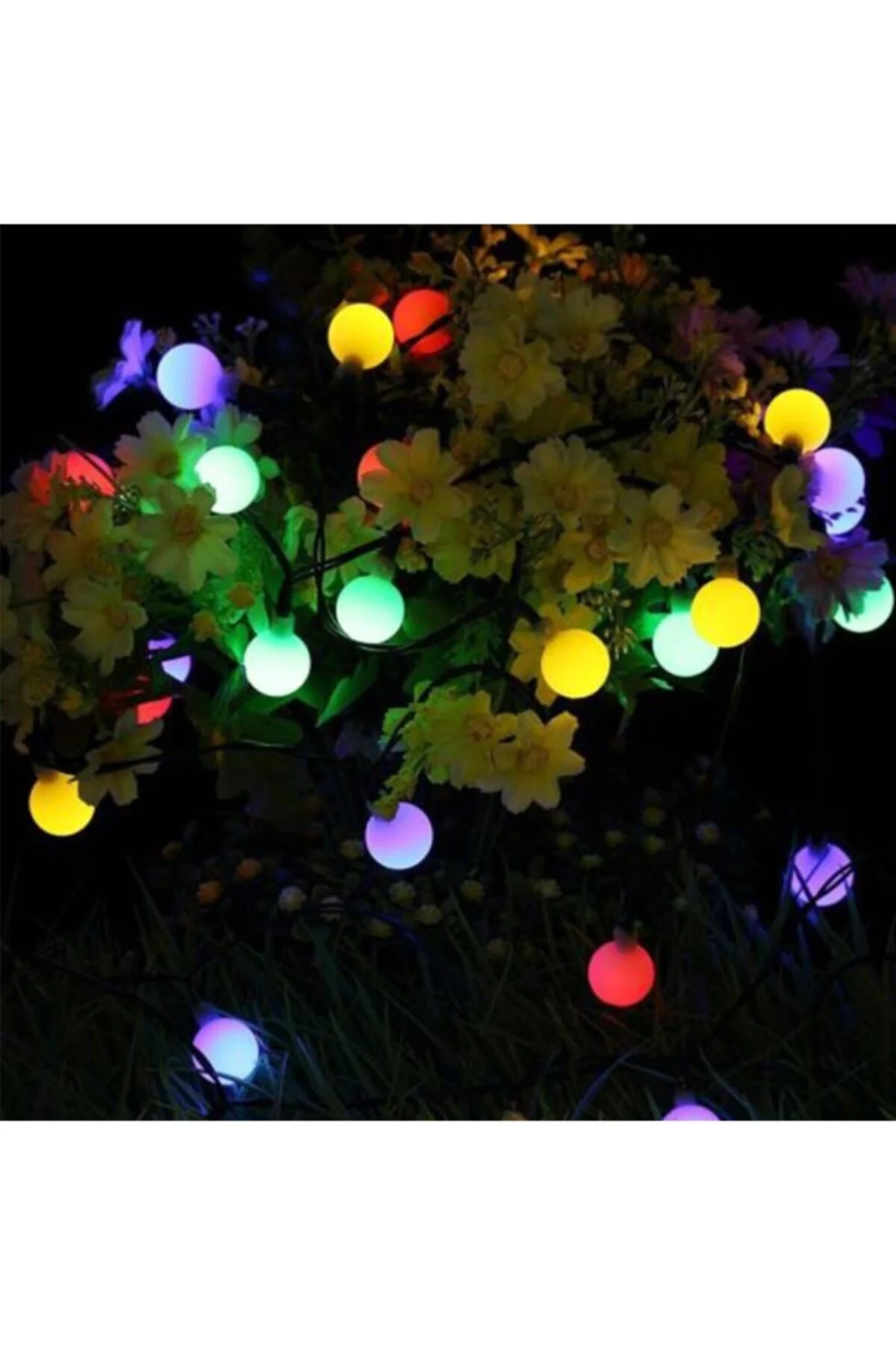 Dekoratif Minik Top 40 Ledli Dekoratif Dolama Led Işık (Rgb) - rennway Görsel 8