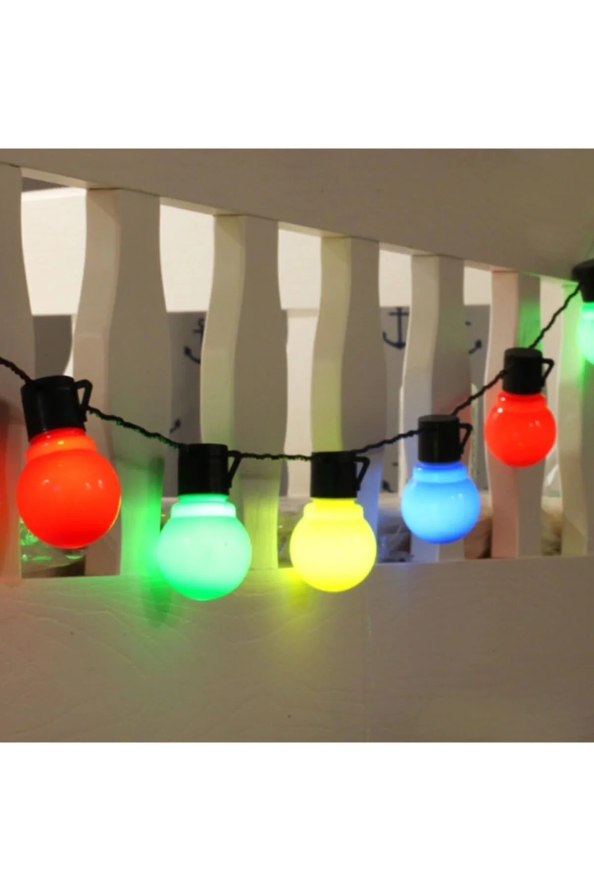 Dekoratif Minik Top 40 Ledli Dekoratif Dolama Led Işık (Rgb) - rennway Görsel 4
