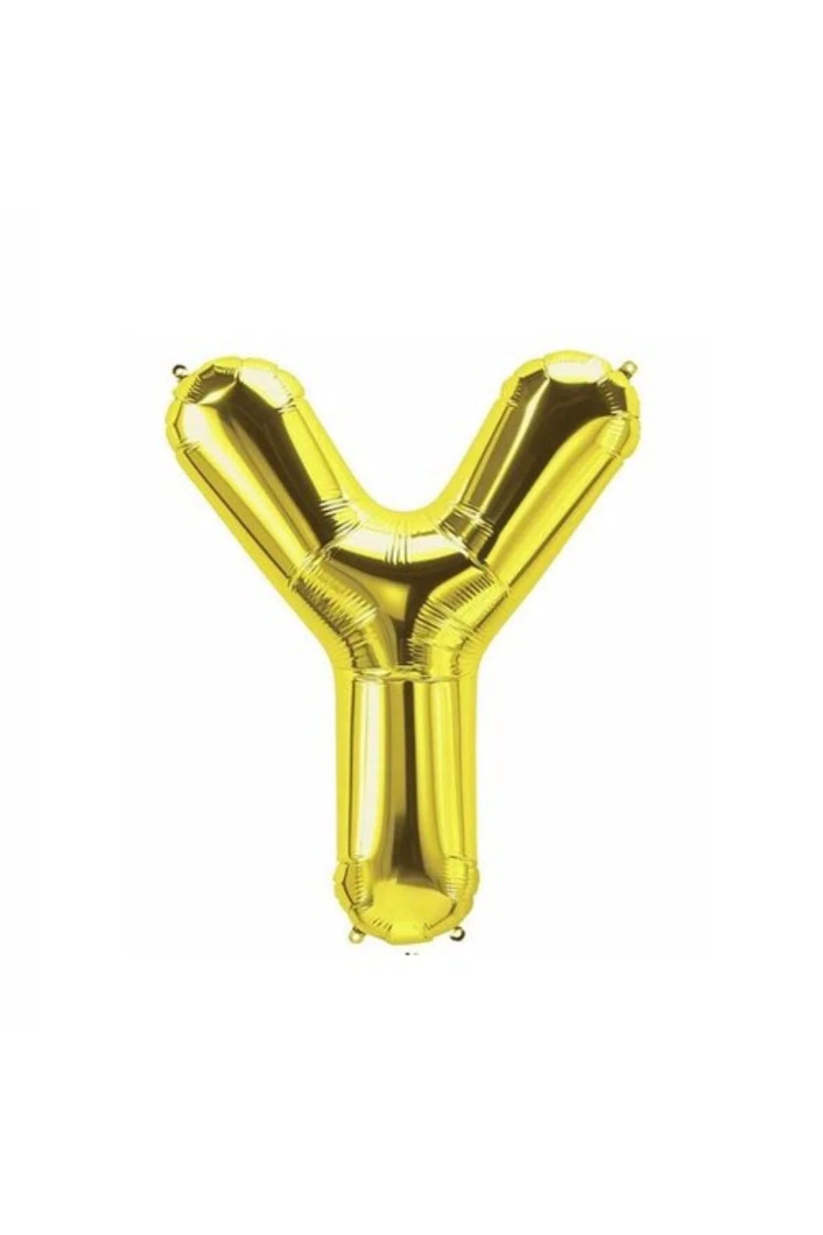 Y Harf Folyo Gold Renk Balon Küçük 35 Cm